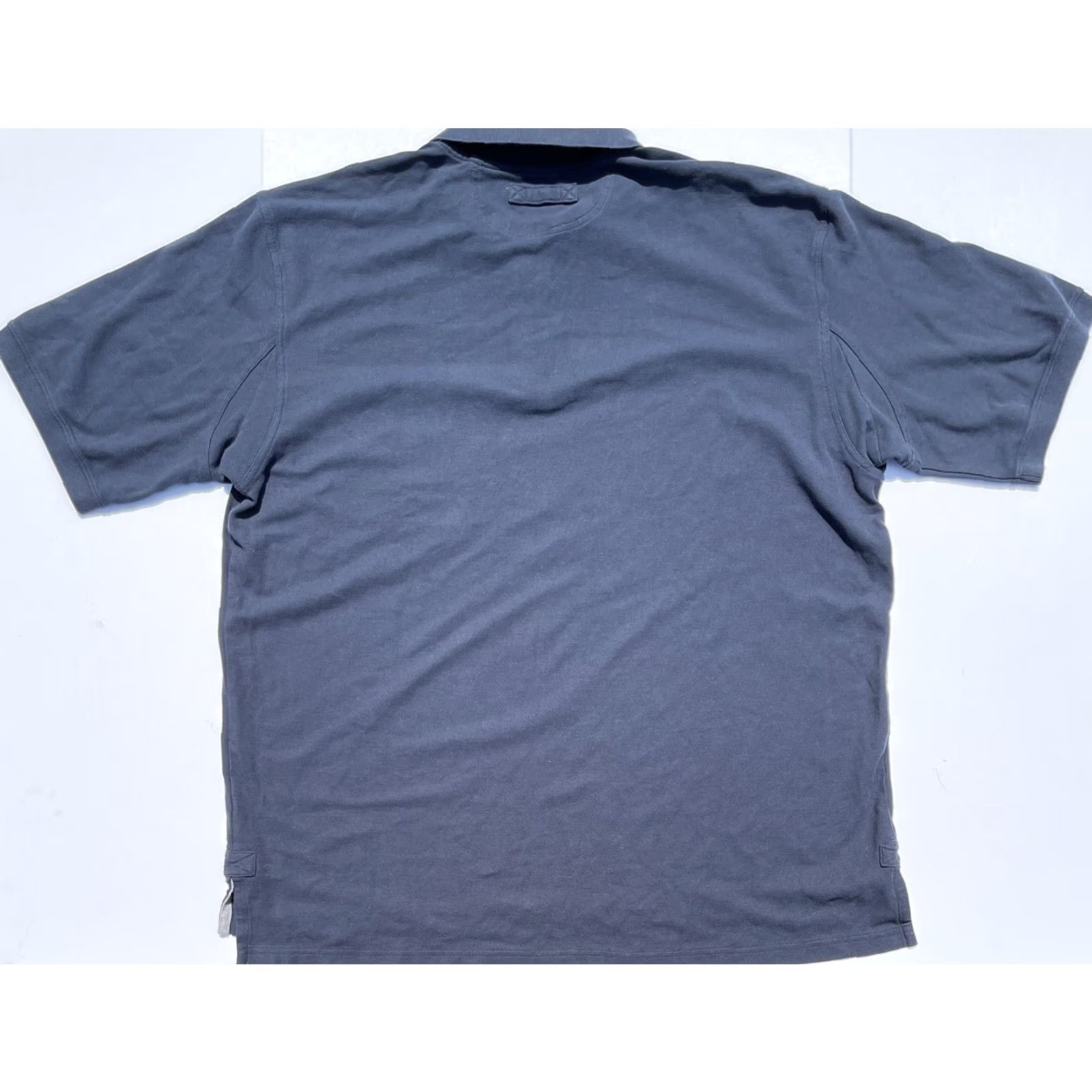 Vintage DULUTH Polo Shirt - Men’s Collared Short Sleeve 2XL Blue Cotton Pocket Buttoned Golf Casual Shirt Size US XXL / EU 58 / 5 - 4 Thumbnail