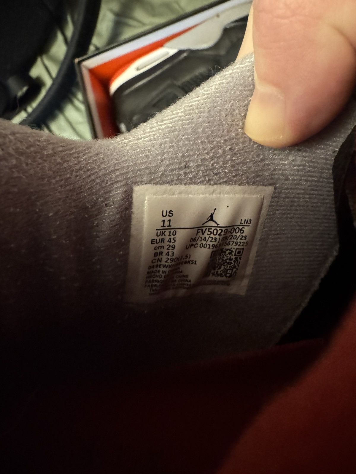 Nike Jordan 4 bred Size US 10.5 / EU 43-44 - 7 Thumbnail