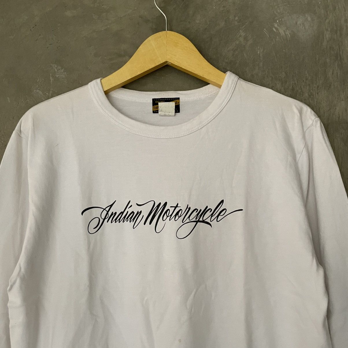 Indian Motorcycle × Japanese Brand × Toyo Enterprises Indian Motorcycle Hand Lettering Toyo Enterprise Long Sleeve Size US M / EU 48-50 / 2 - 3 Thumbnail