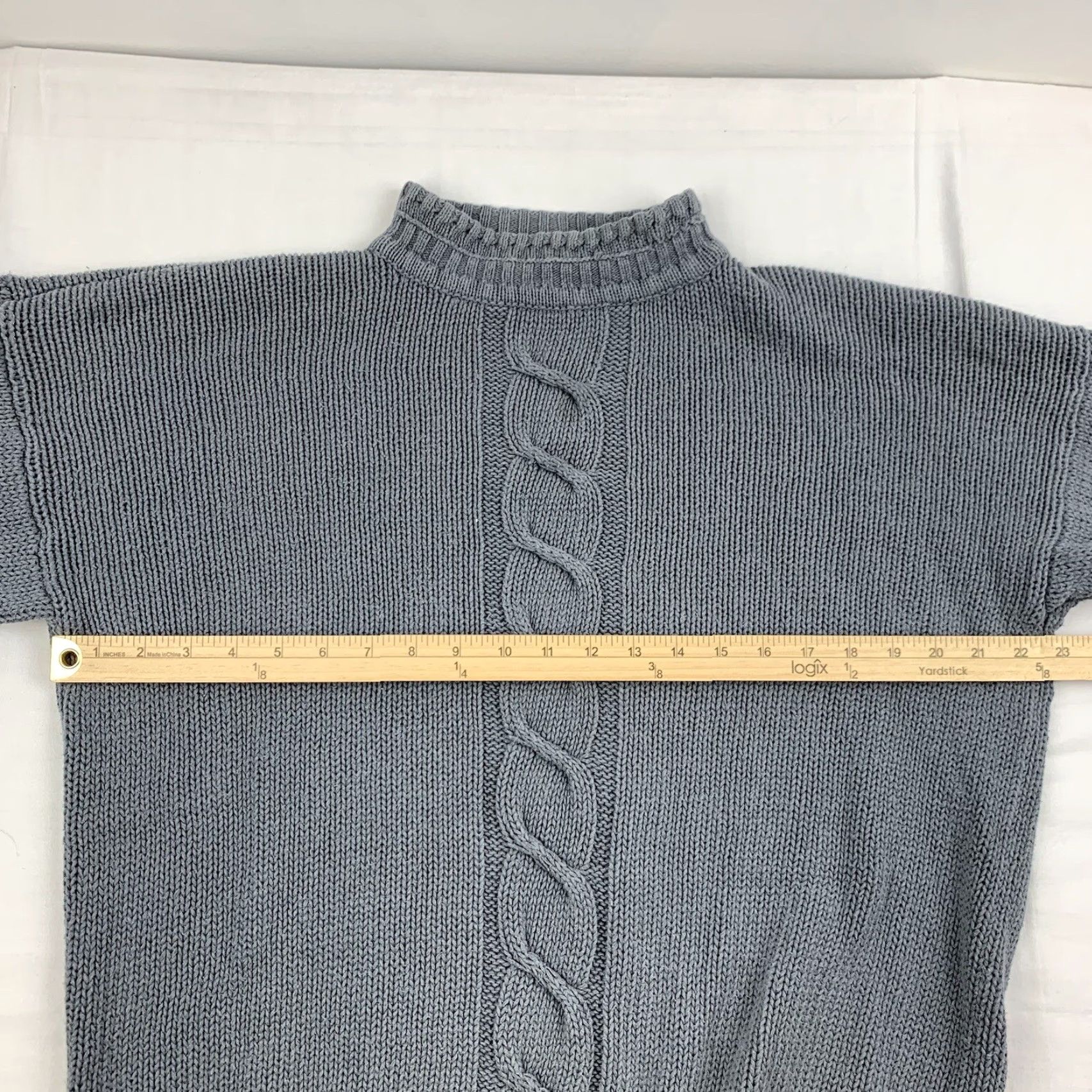 Vintage VINTAGE Emporio Gitano Sweater Male XL Gray Knit Pullover 80s 90s US Texture 90s Mens Pullover Knit Crew Neck Sweatshirt Size US XL / EU 56 / 4 - 6 Thumbnail