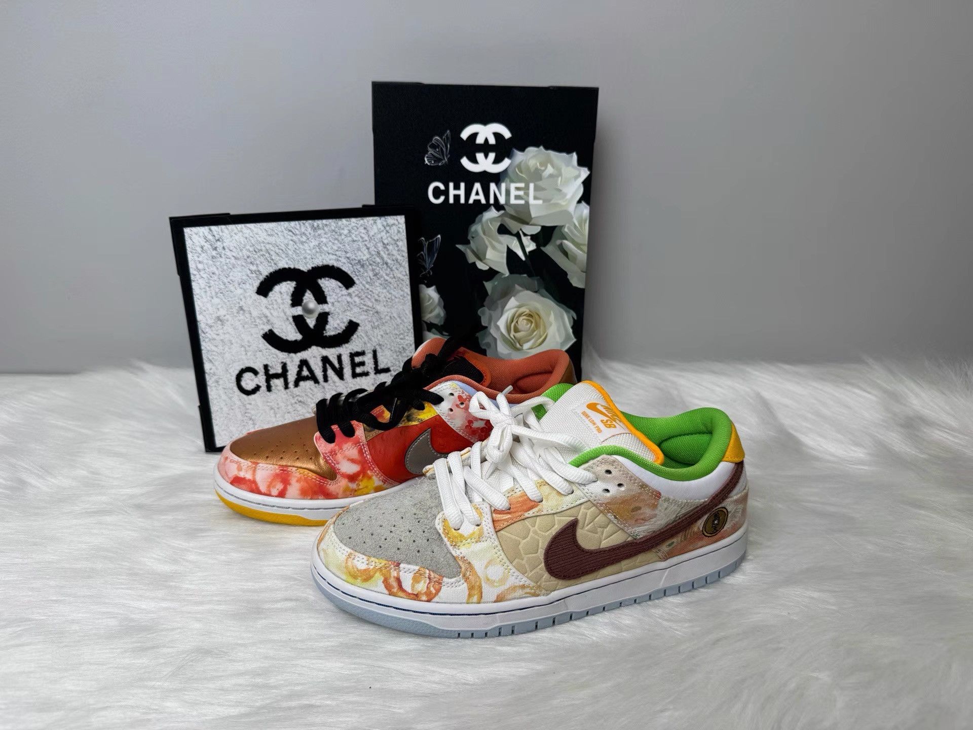 Nike Nike Dunk SB QS "Street Hawker" Low-top Retro Sneakers K36 Size US 9.5 / EU 42-43 - 1 Thumbnail