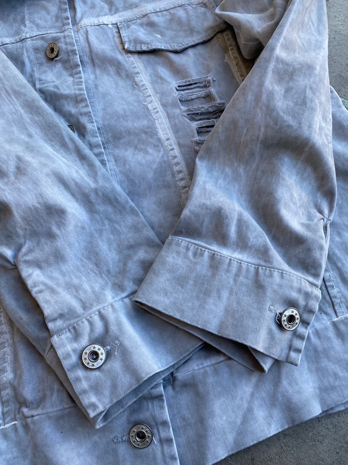 Japanese Brand vintage light jacket washed distressed Japanese style design Size US M / EU 48-50 / 2 - 5 Thumbnail