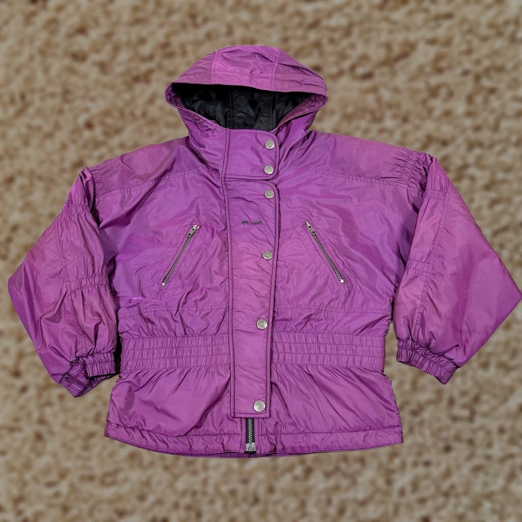 Vintage OSSI Skiwear Puffer Jacket Women's XS S? Purple Size S / US 4 / IT 40 - 1 Thumbnail