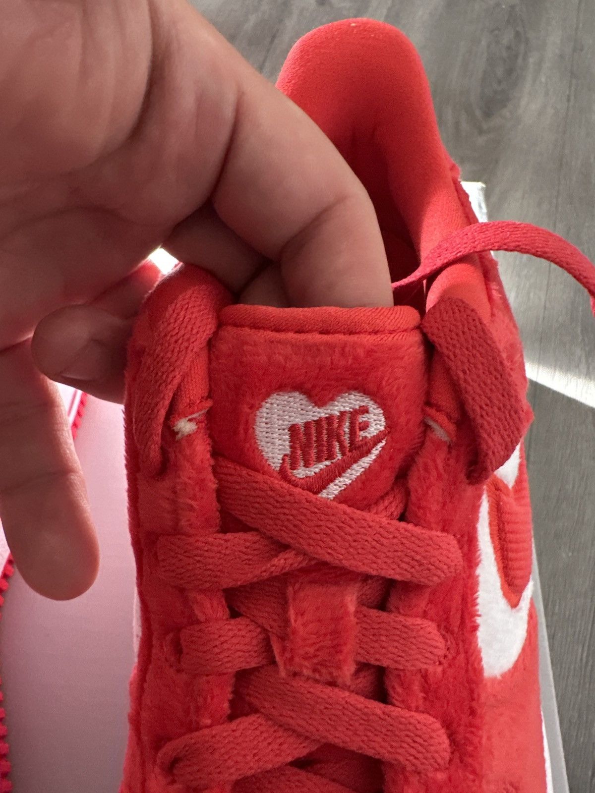 Nike Air Force gs valentine 6y Size US 6 / EU 39 - 3 Thumbnail