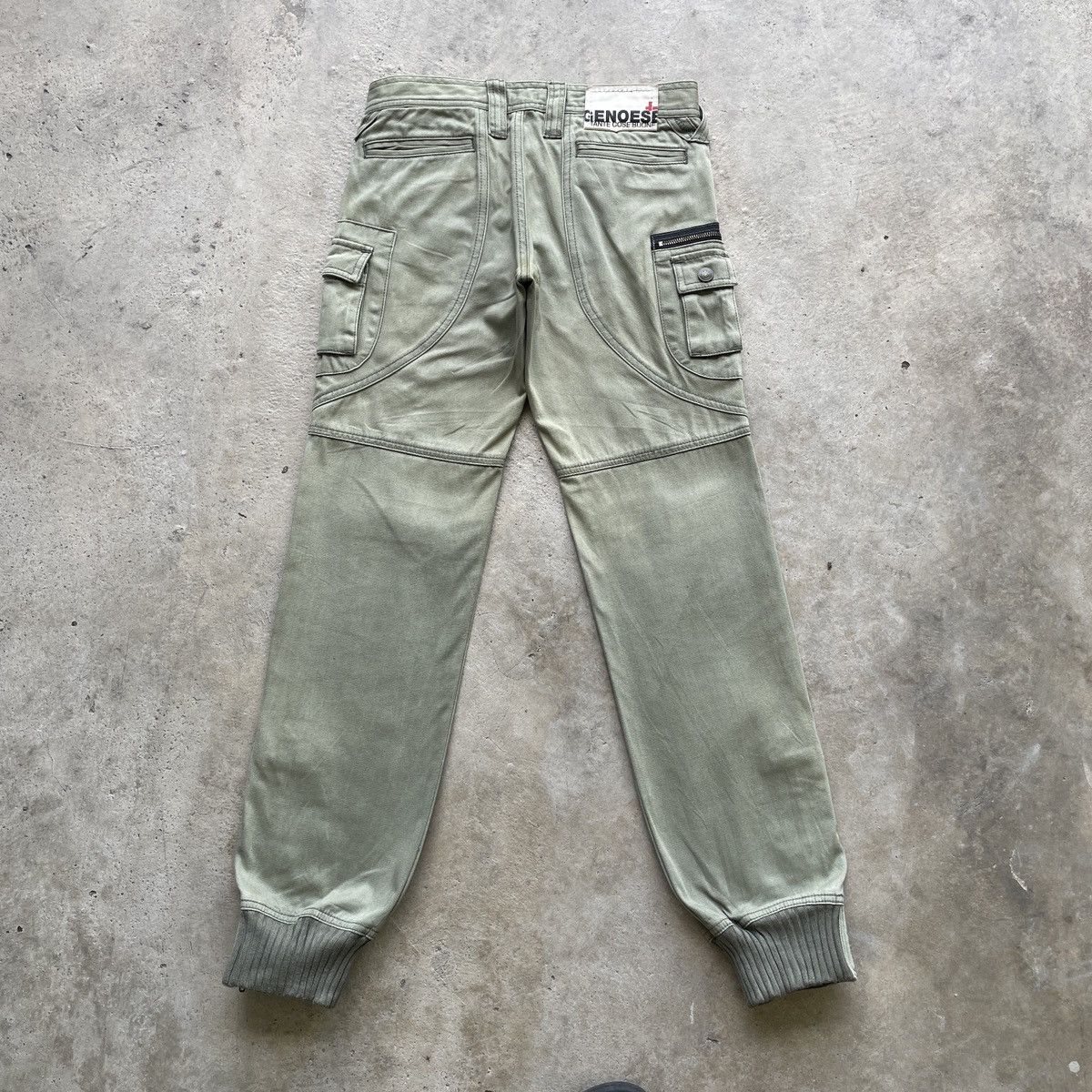 Japanese Brand Vintage Genoese Japan Faded Cargo Tactical Jogger Pants RARE Size US 28 / EU 44 - 13 Thumbnail