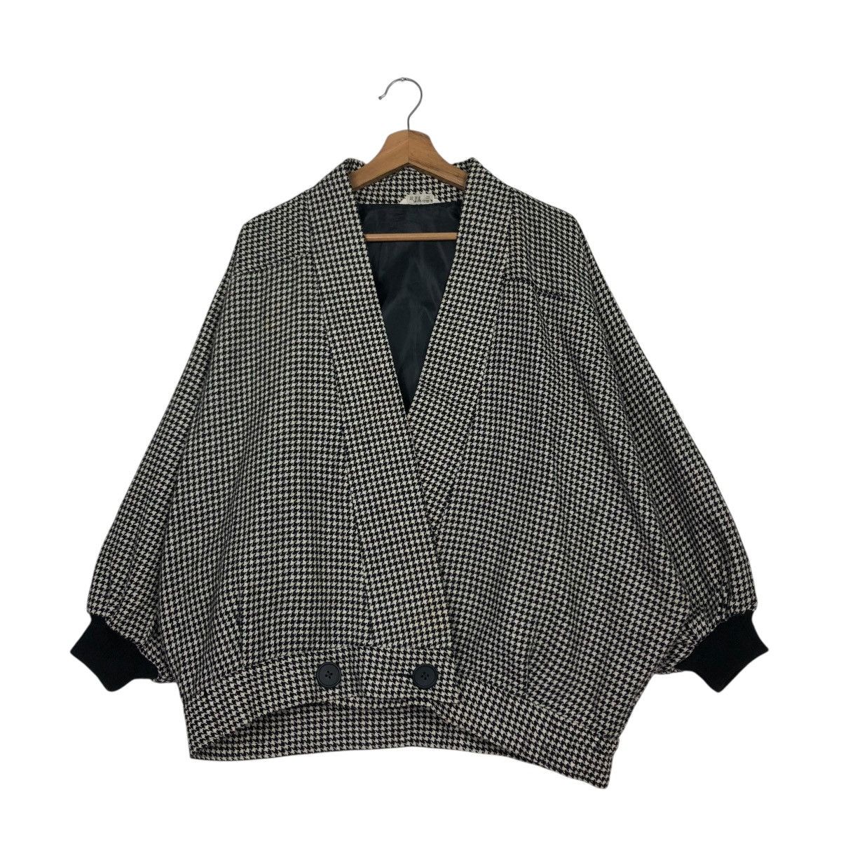Japanese Brand 🔥VINTAGE BOMBER JACKET DOUBLE BREAST NATUHARA ISSEY MIYAKE Size US M / EU 48-50 / 2 - 3 Thumbnail