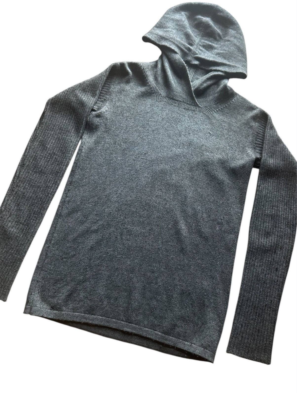 Rick Owens Rick Owens FW12 Larry Mountain Knit Sweater Hoodie Size US M / EU 48-50 / 2 - 4 Thumbnail
