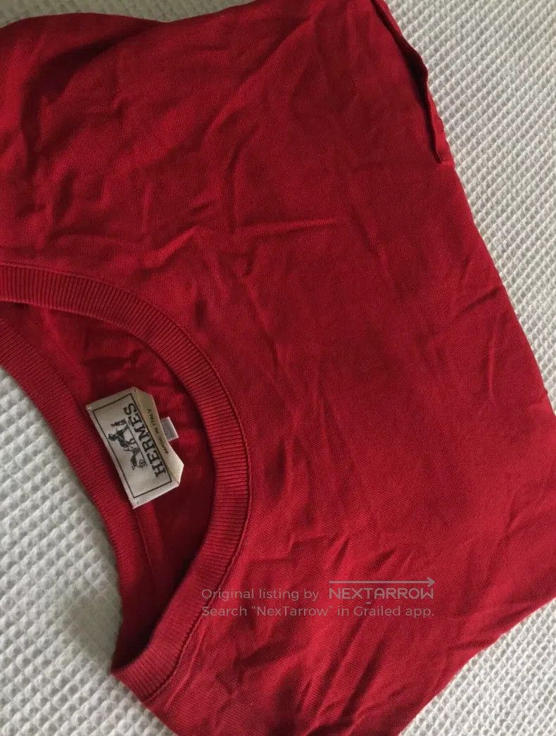 Hermes Hermes Crew Neck Short Sleeve Size US XL / EU 56 / 4 - 1 Thumbnail