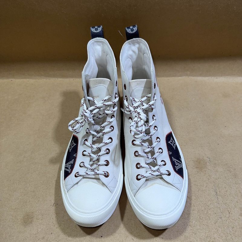 Louis Vuitton Louis Vuitton Tattoo Monogram High-Top Sneakers - Size US 9.5 / EU 42-43 - 2 Thumbnail