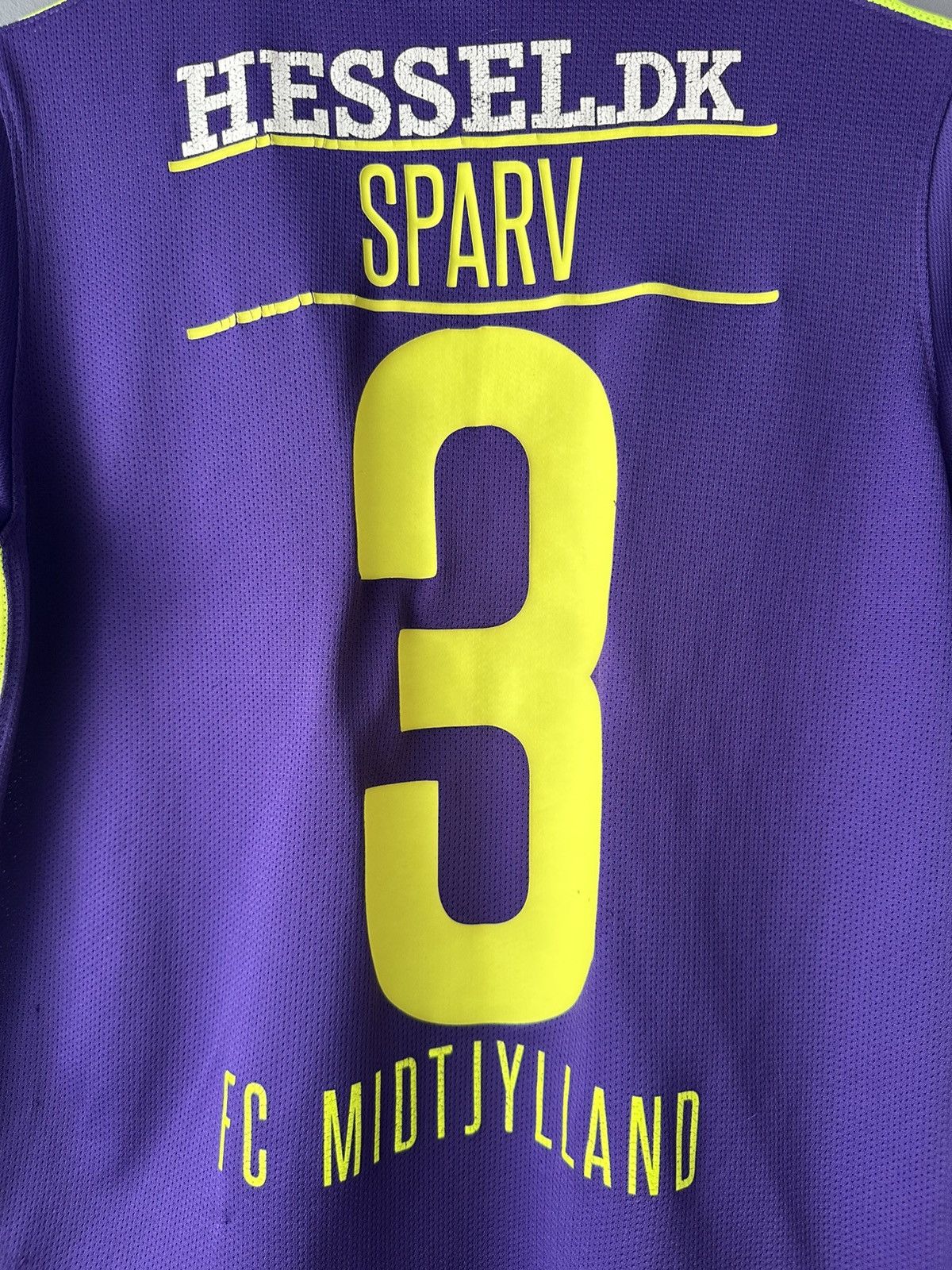 Nike 2016 Nike Midtjylland Away #3 Tim Sparv jersey shirt Size US S / EU 44-46 / 1 - 14 Thumbnail