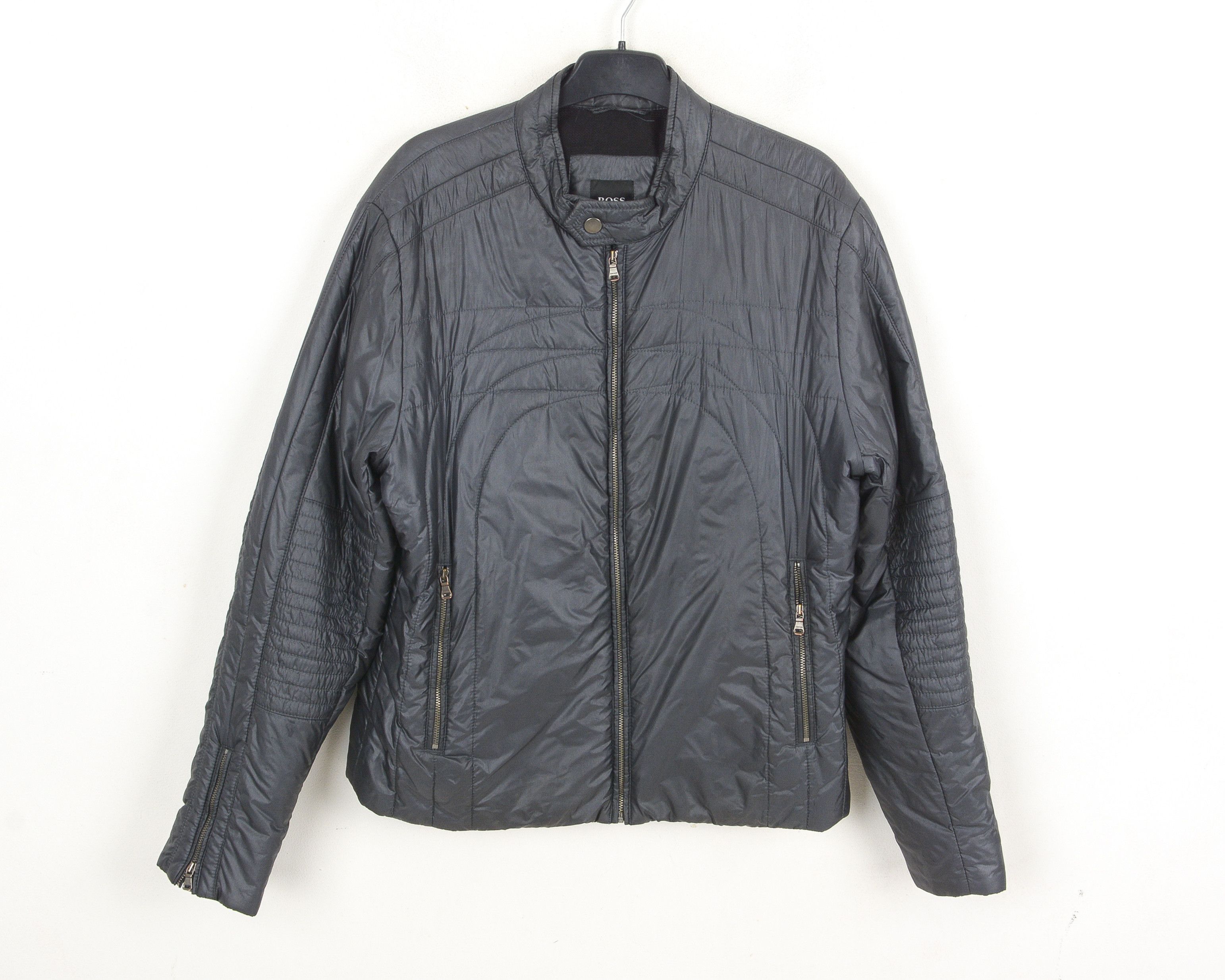 Hugo Boss Tappa Men UK 40 US Racer Bomber Jacket Nylon EU 50 DE Coat m Size US M / EU 48-50 / 2 - 1 Thumbnail