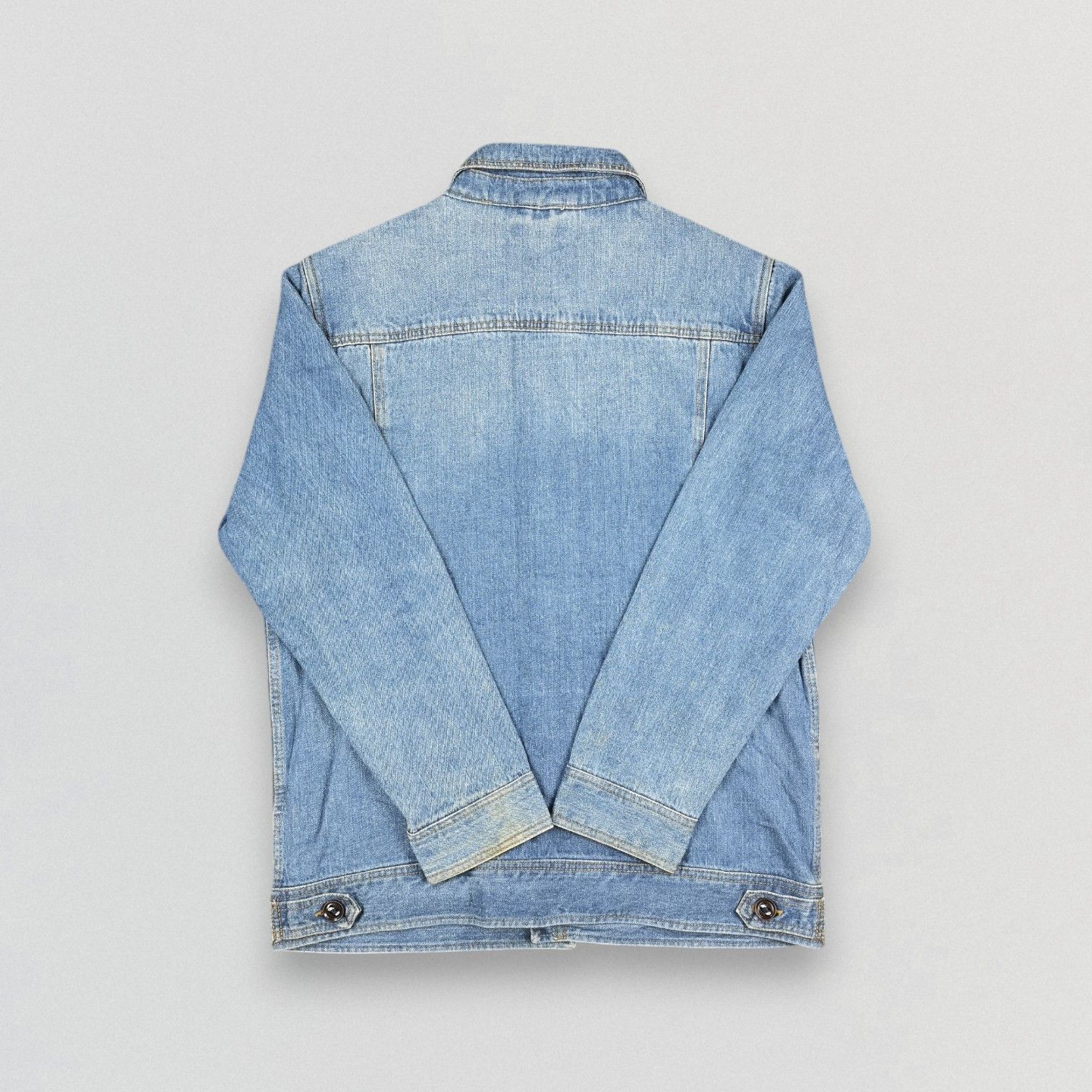 Japanese Brand Japanese Brand Sorridere Denim Trucker Jacket Size US L / EU 52-54 / 3 - 2 Thumbnail