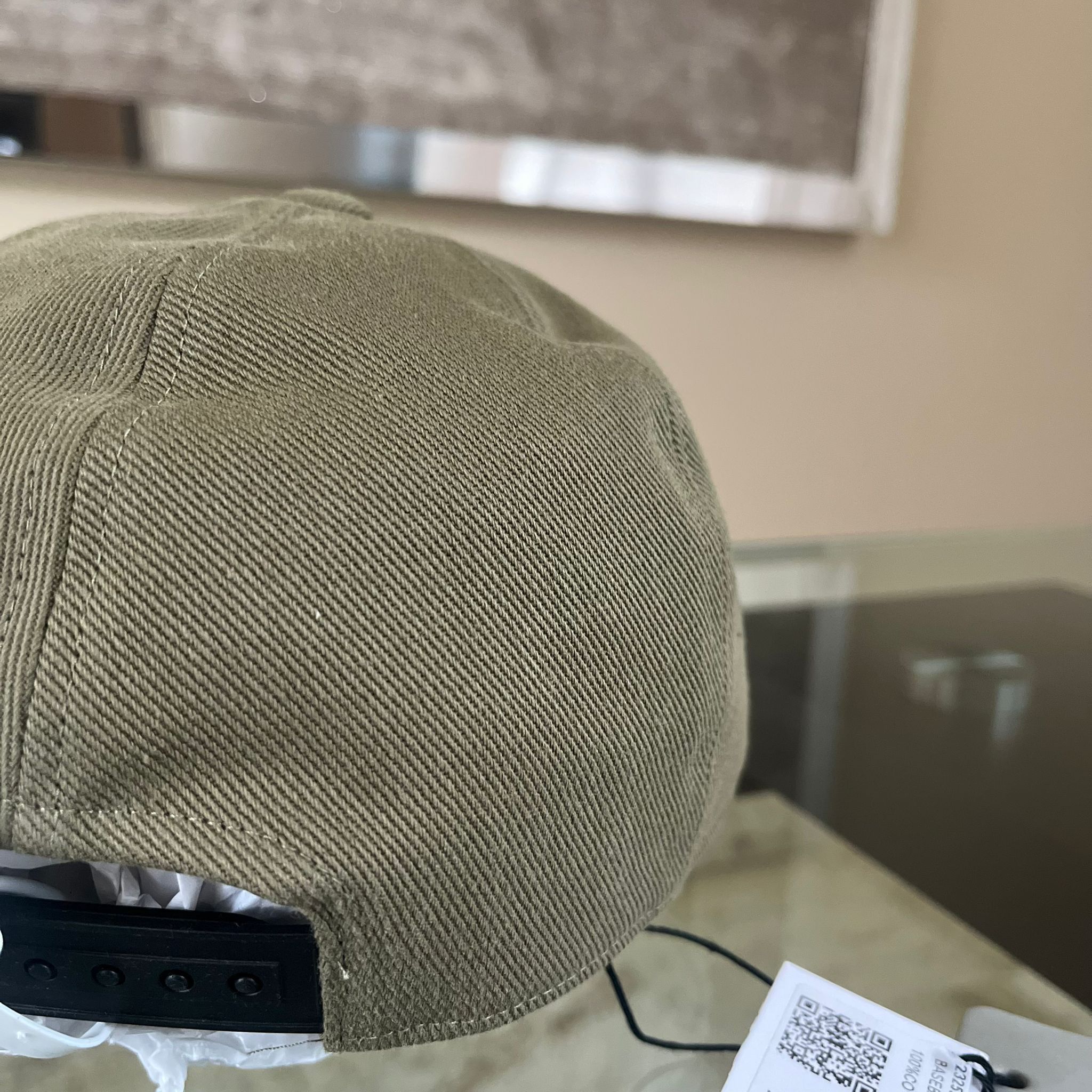 Rick Owens Drkshdw o1rshd1 Size M / Embroidered Logo Snapback Hat Pale Green Size ONE SIZE - 8 Thumbnail