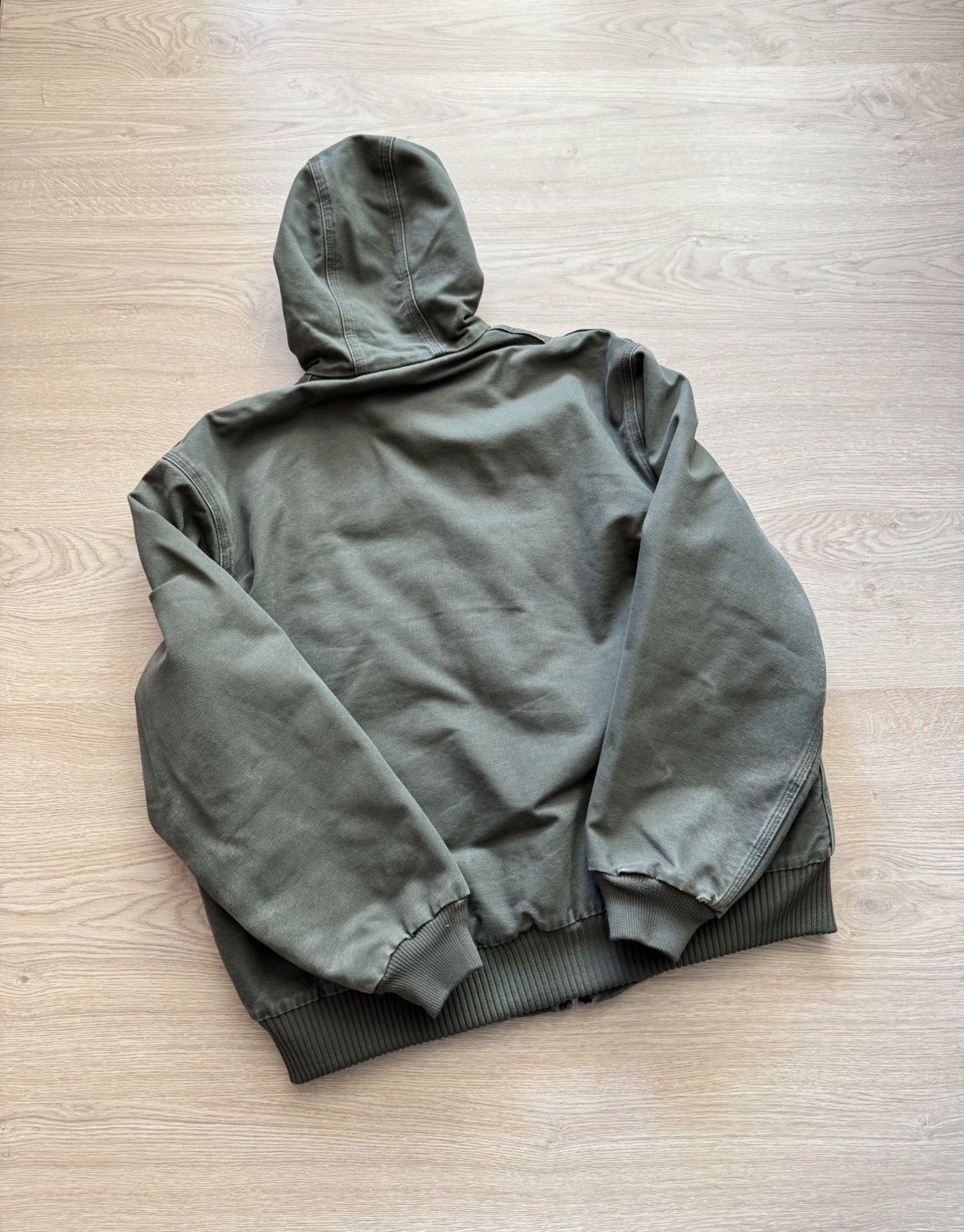 Carhartt Vintage Carhartt Moss Faded USA Active jacket Size US L / EU 52-54 / 3 - 9 Thumbnail