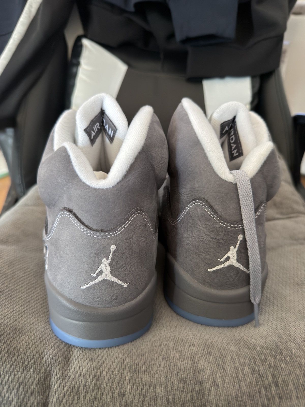 Nike Air Jordan 5 Wolf Grey Size US 10 / EU 43 - 4 Thumbnail