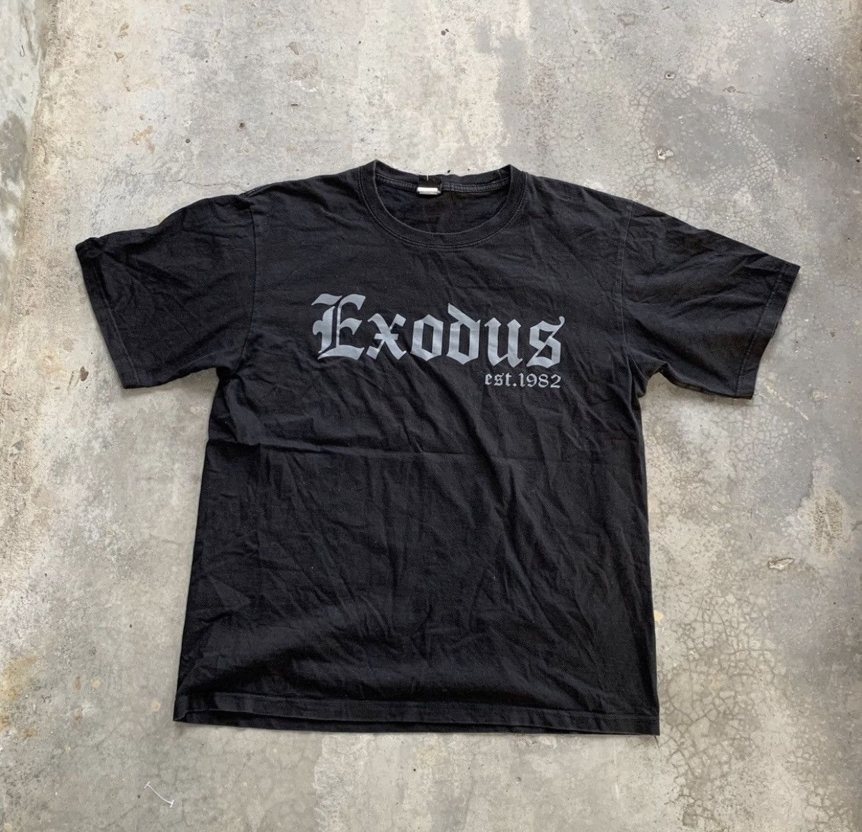 Band Tees Vintage Exodus Satan Death Blood Fuck Tshirt Band Size US L / EU 52-54 / 3 - 2 Thumbnail