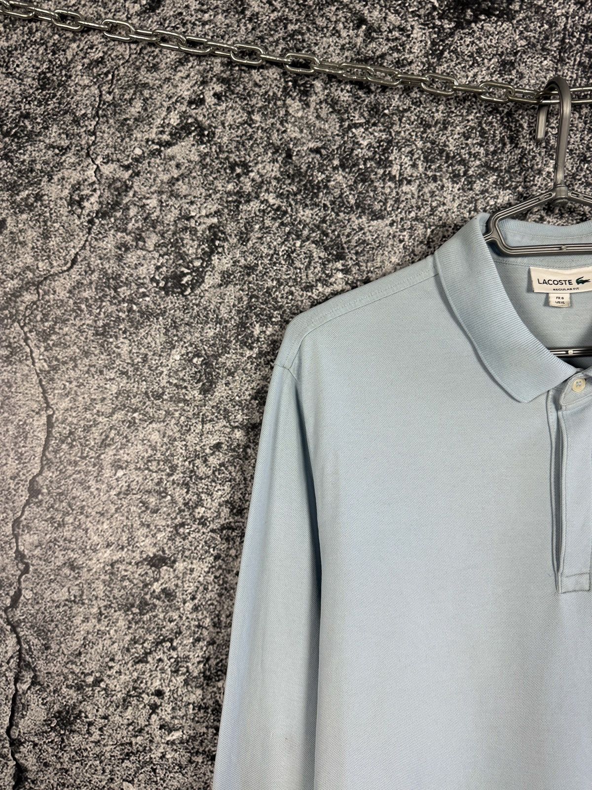 Lacoste Men’s Lacoste Long Sleeve Polo Shirt Regular Fit Size 6 (XL) Size US XL / EU 56 / 4 - 3 Thumbnail