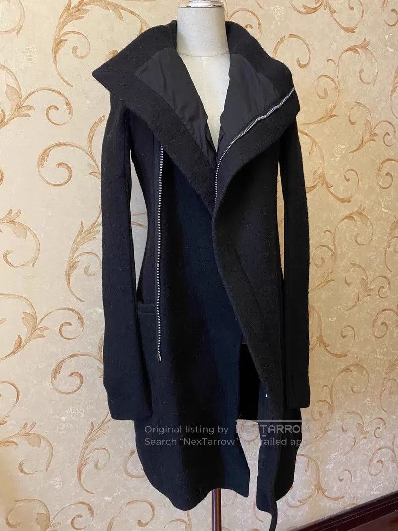 Rick Owens Rick Owens 18 FW mainline Women's Eileen Wool Coat Size XS / US 0-2 / IT 36-38 - 5 Thumbnail