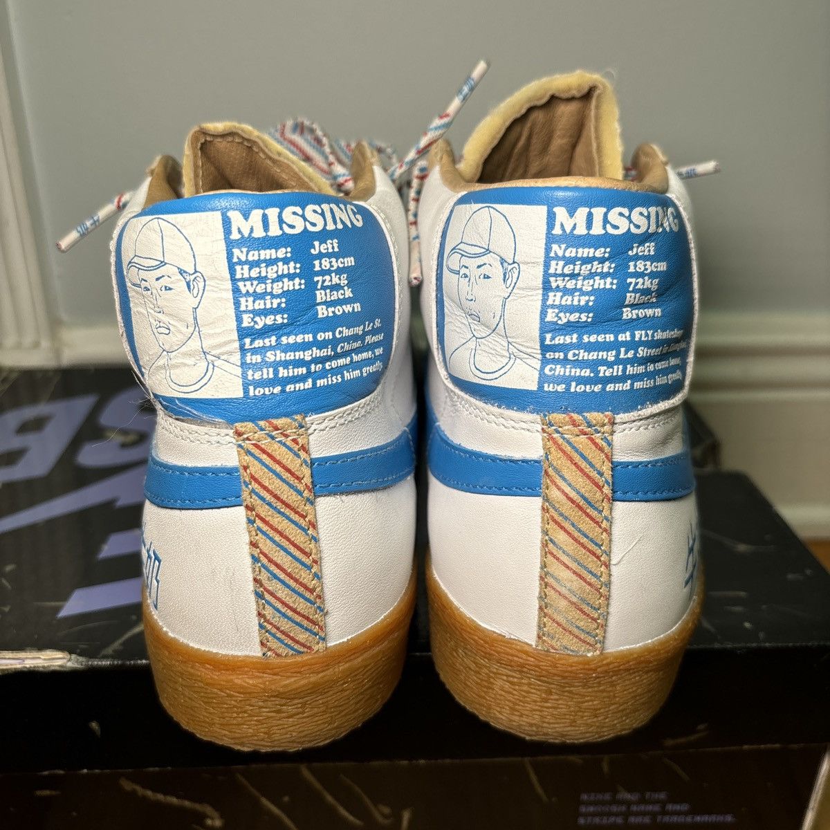 Nike Sz 11 - Nike SB Blazer Premium Milkcrate 2007 314070-141 Size US 11 / EU 44 - 5 Thumbnail