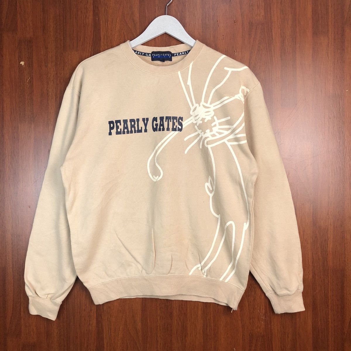 image of Pearly Gates Vintage Brown Sweathshirt 7541, Men's (Size Medium)