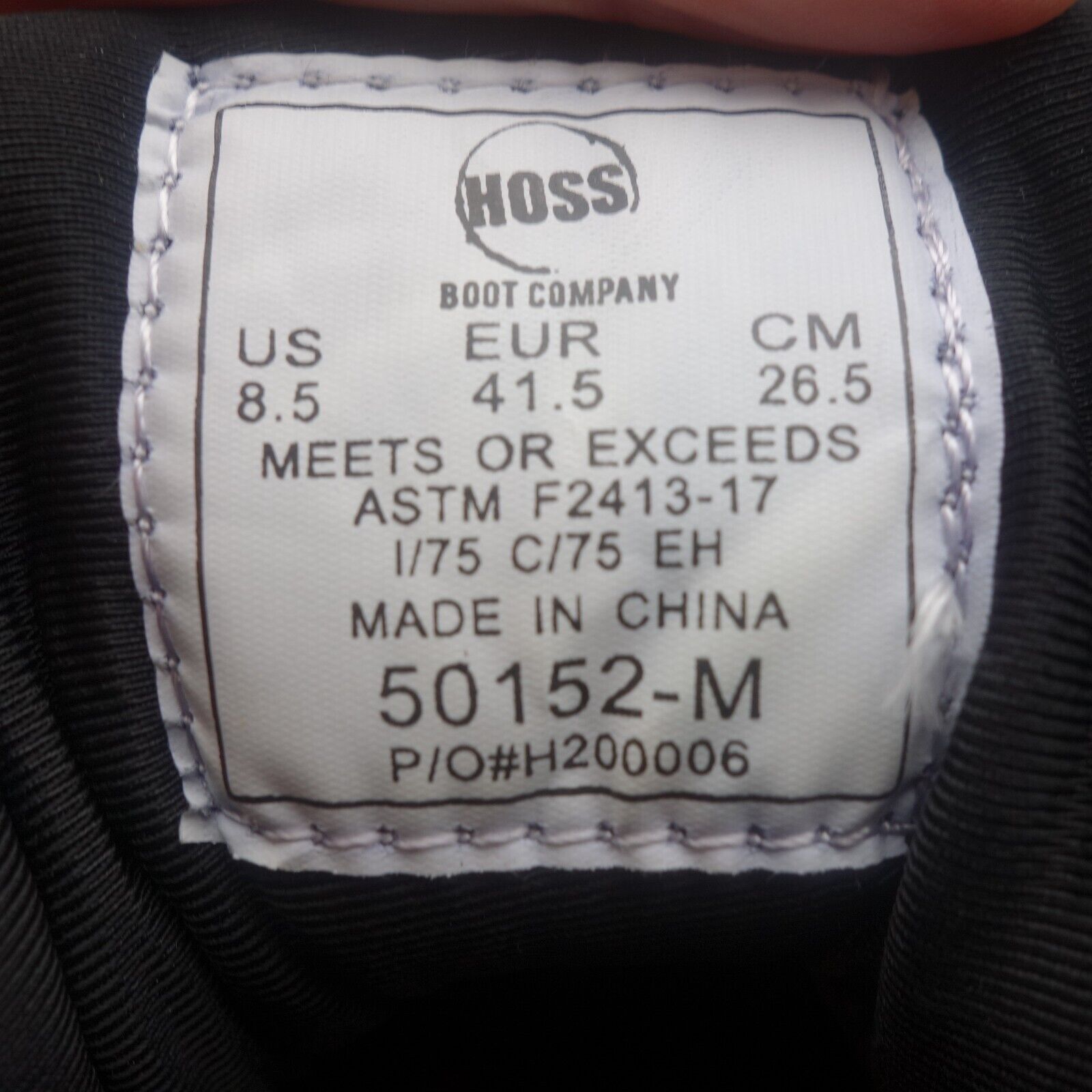 Other NEW Hoss Boots Rim Fly High Top Composite Toe Slip Resistant Size US 8.5 / EU 41-42 - 9 Thumbnail
