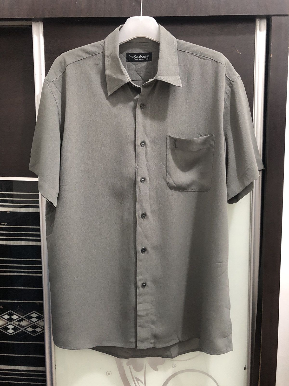 Vintage × Yves Saint Laurent YSL Shirt Size US XL / EU 56 / 4 - 1 Thumbnail