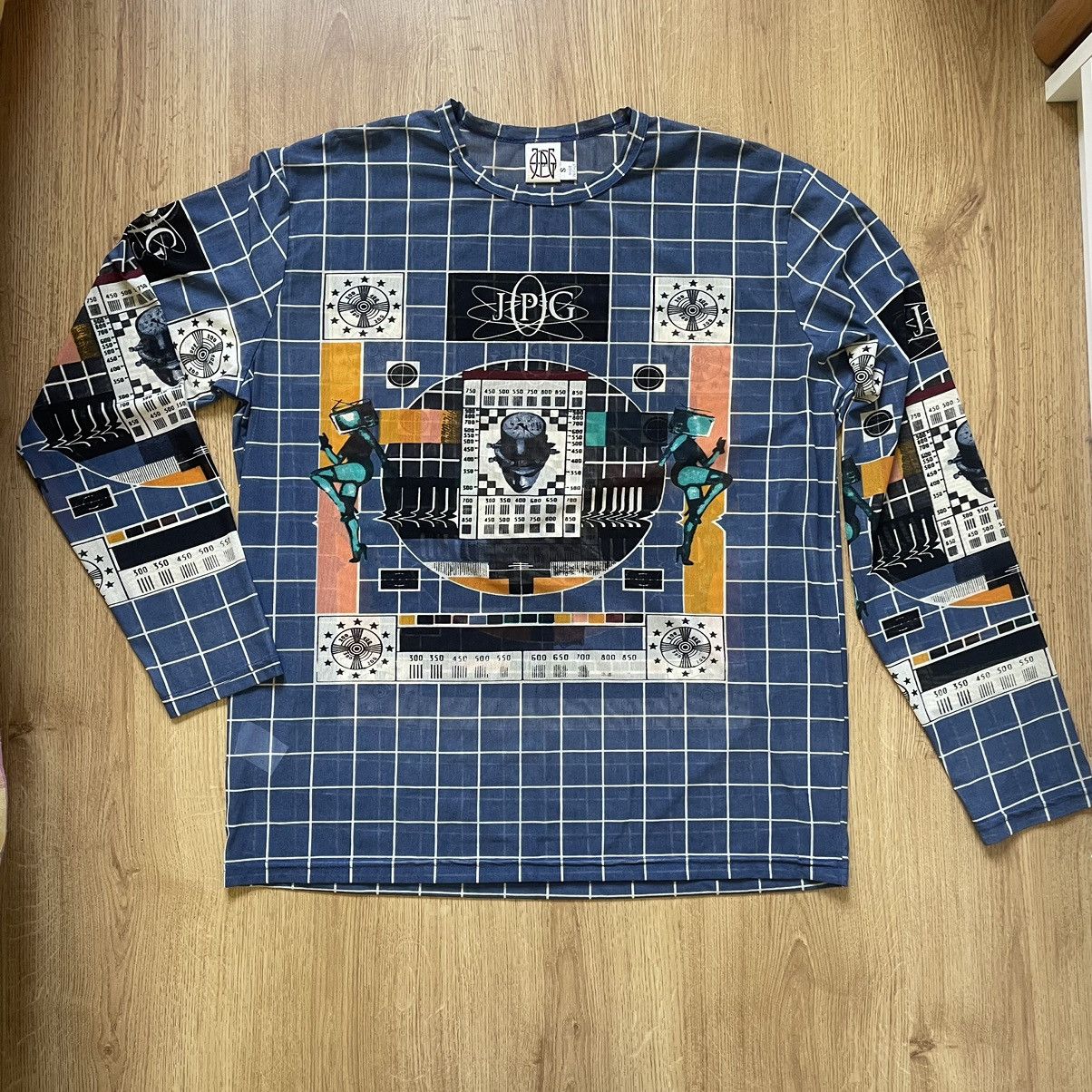 Jean Paul Gaultier Jean Paul Gaultier SS 1995 cyber mesh top | Grailed