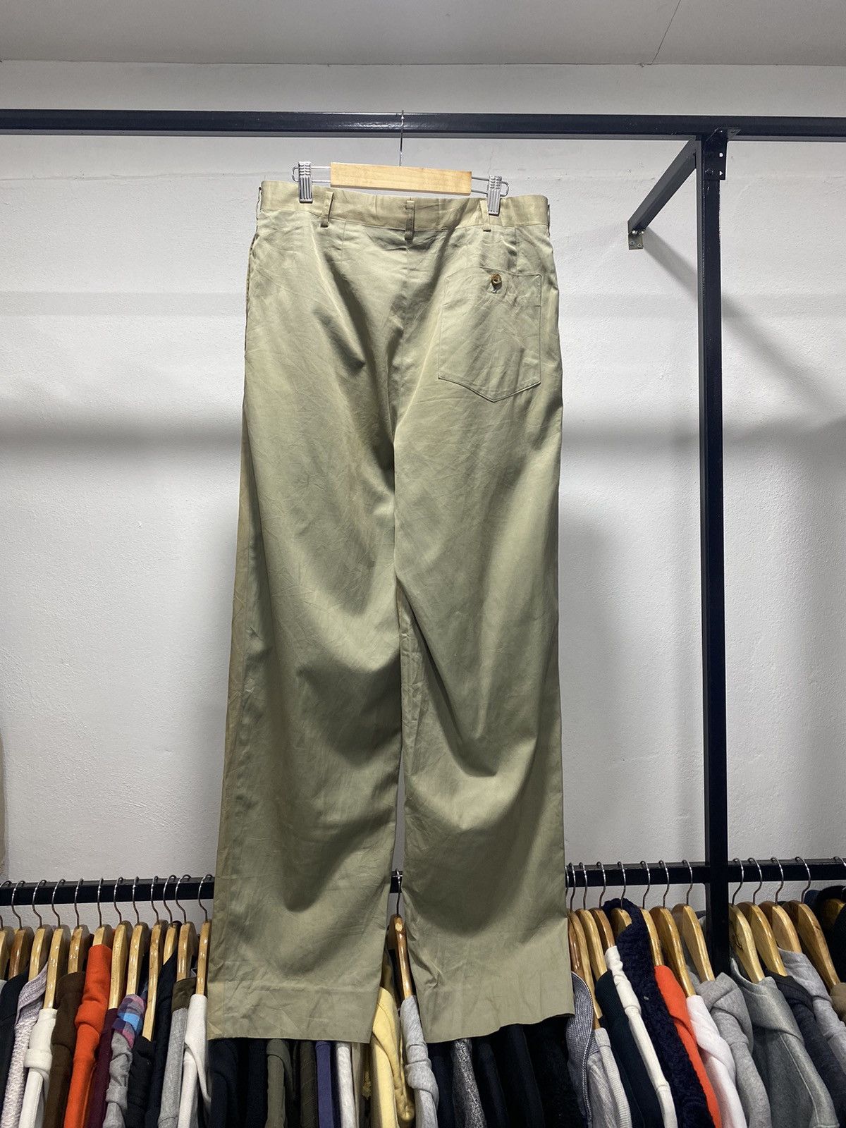 Comme des Garcons Homme Rare☠️ 1980 CDG HOMME Pleated Trousers Pants Designer Japan Size US 31 - 10 Thumbnail