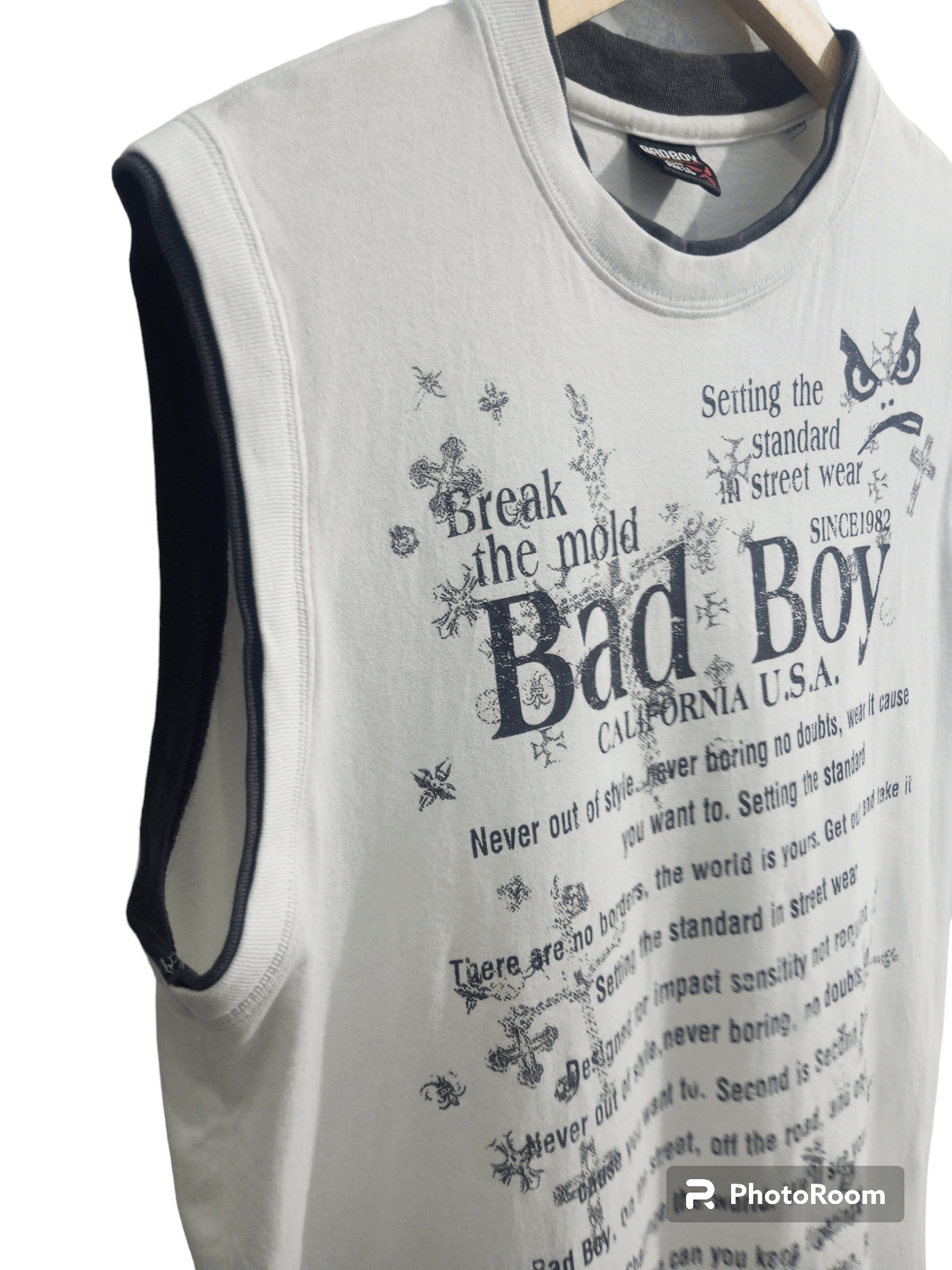 Hysteric Glamour Y2K BadBoy poem double layer tanktop Size US L / EU 52-54 / 3 - 3 Thumbnail