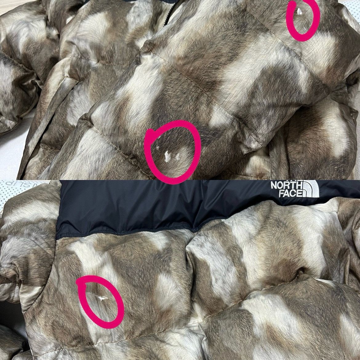 Supreme × The North Face Supreme The North Face 13FW Fur Print Nuptse Jacket Size US L / EU 52-54 / 3 - 10 Thumbnail