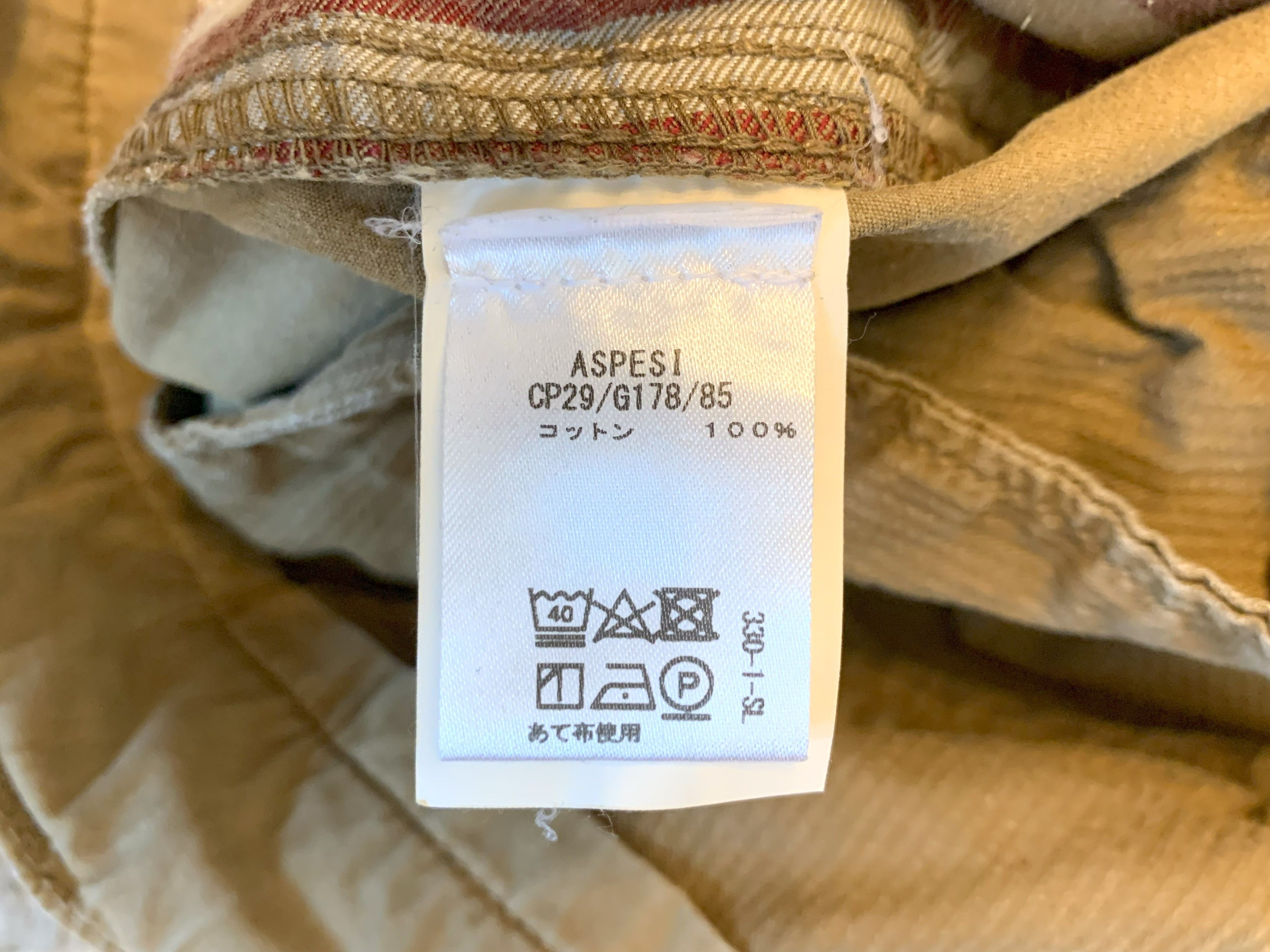 Aspesi Aspesi garment dyed pants, made in Italy, size 50 (fits 34) Size US 34 / EU 50 - 10 Thumbnail