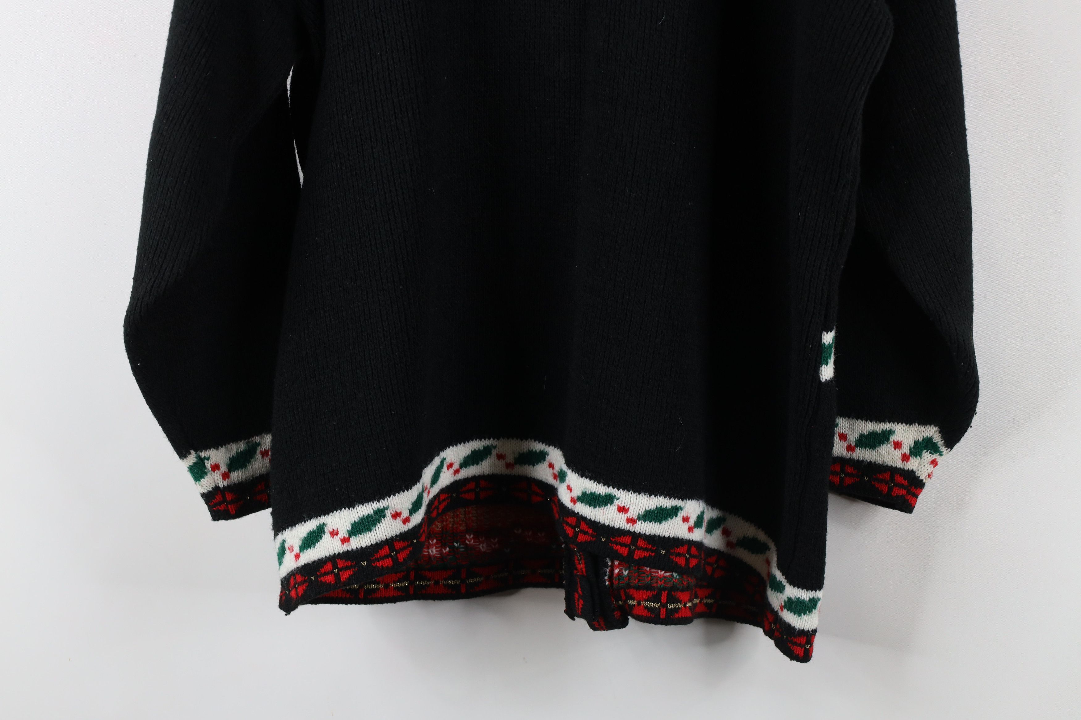 Vintage Vintage 90s Streetwear Tree Bear Knit Cardigan Sweater USA Size XXL / US 16-18 / IT 52-54 - 14 Thumbnail