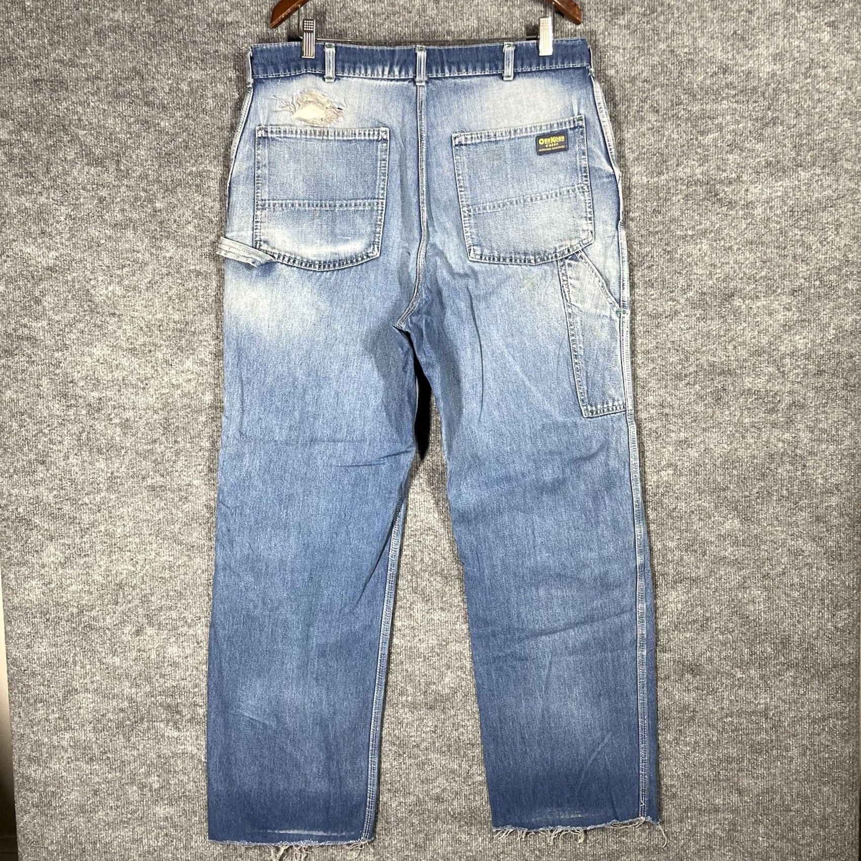 Vintage VINTAGE OshKosh B'gosh Denim Jeans 36x31 Carpenter USA Baggy Jeans Size US 36 / EU 52 - 7 Thumbnail