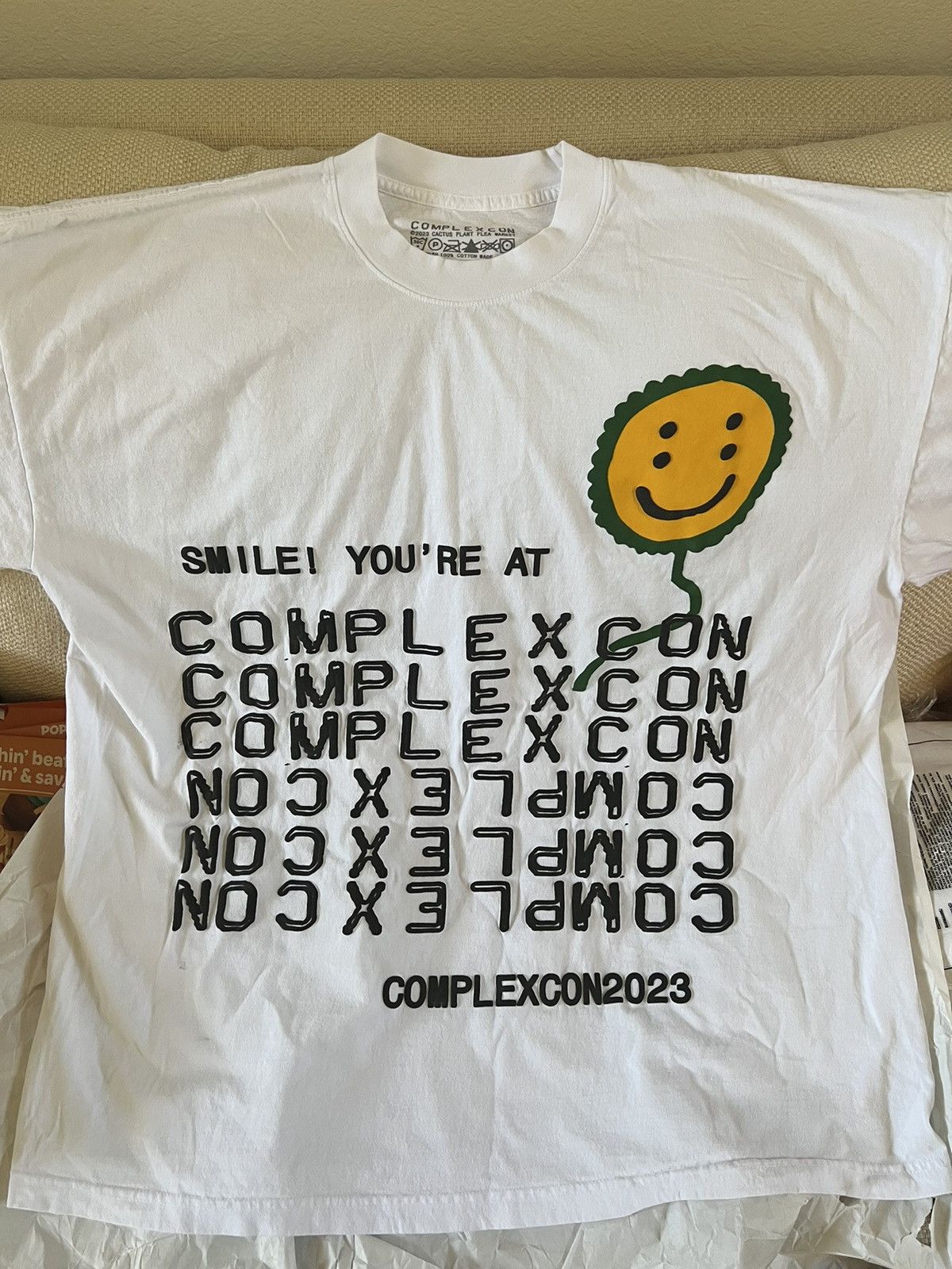 Cactus Plant Flea Market × Complex Cactus plant flea market complexcon tee Size US XL / EU 56 / 4 - 2 Thumbnail