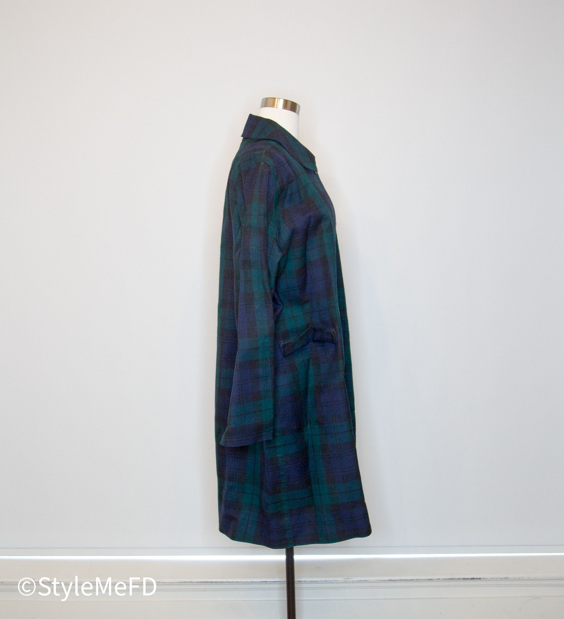 Mackintosh Michael Kors x Mackintosh "Soho Black Watch" Tartan Coat Size XL / US 12-14 / IT 48-50 - 4 Thumbnail