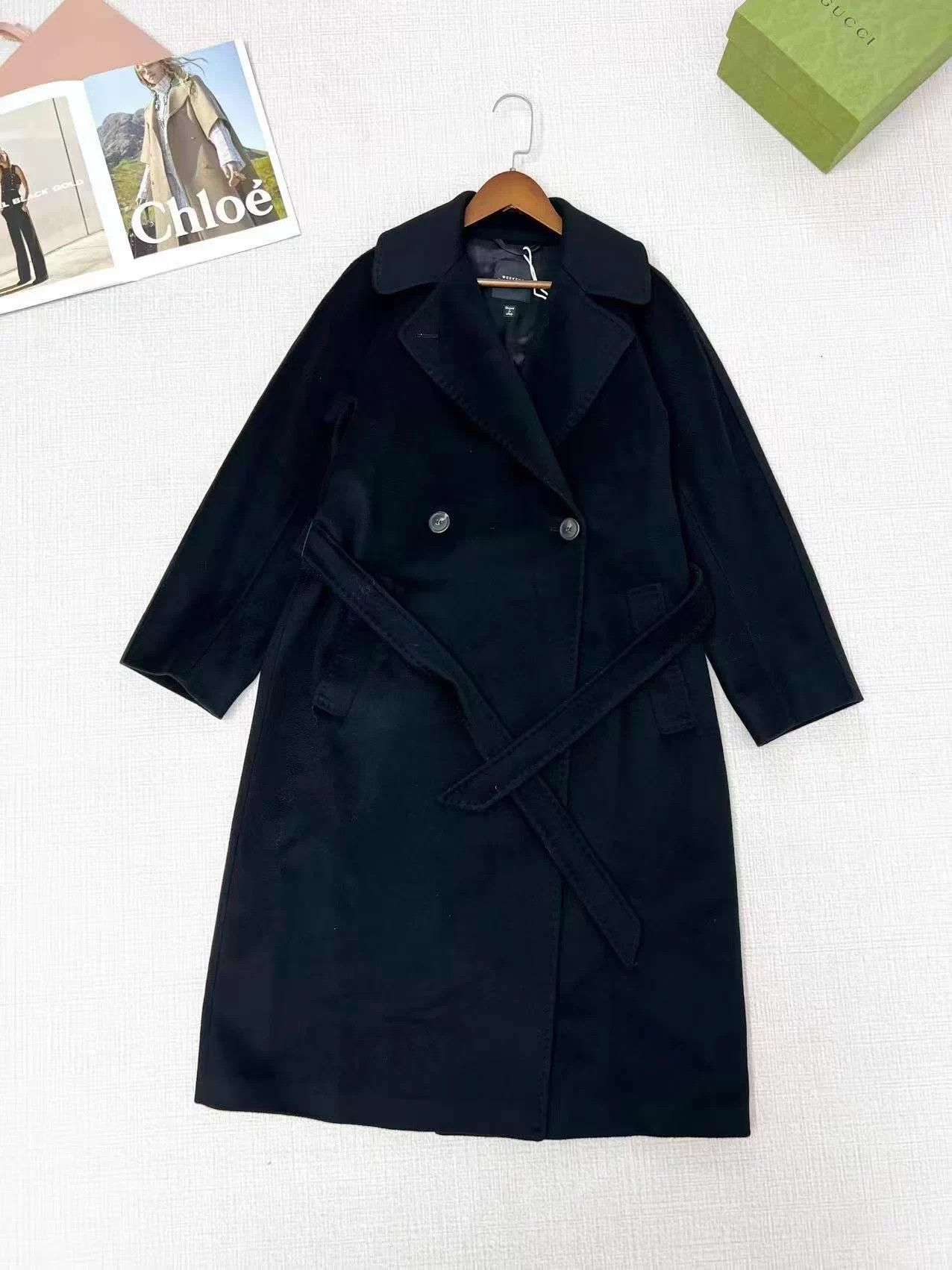 WEEKEND MAXMARA Wool Coat 155/80A For Sale AG726
