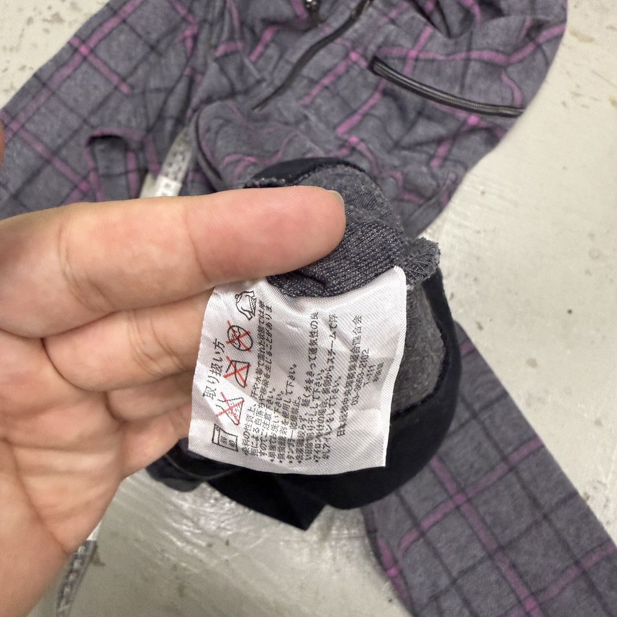 Le Grande Bleu (L.G.B.) Raff Rule Japan LGB Style Plaid Bono Hoodie Multiple Zip Size US L / EU 52-54 / 3 - 12 Thumbnail