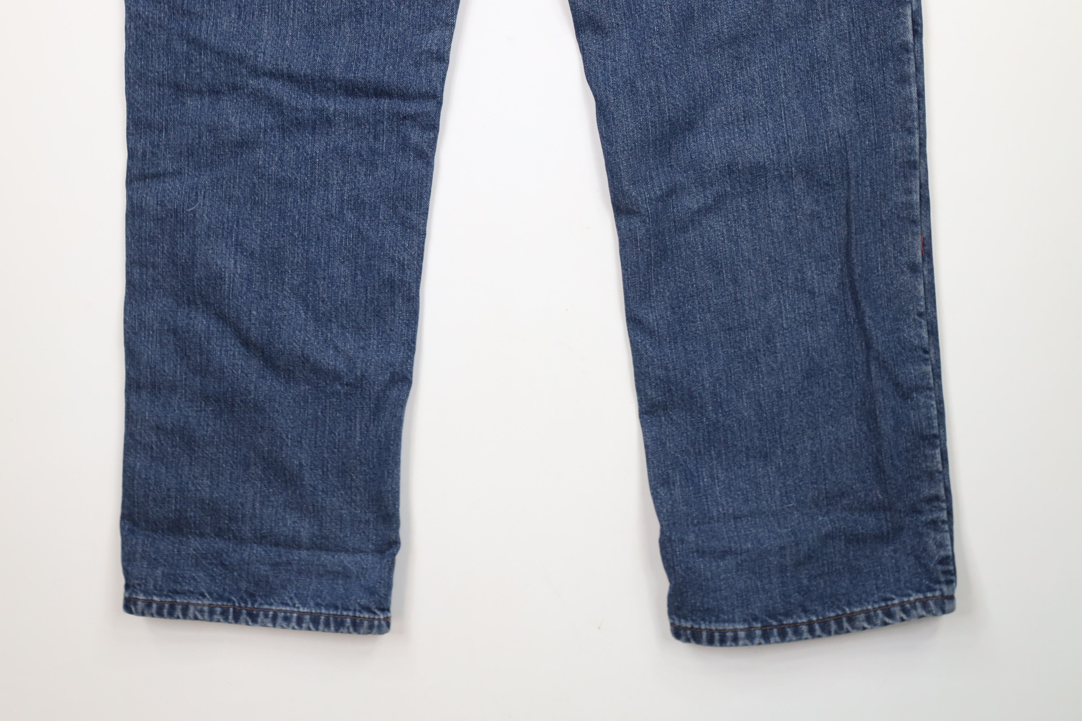 Carhartt × Vintage Vintage Carhartt Relaxed Flannel Lined Wide Leg Denim Jeans Size 38" / US 16 / IT 52 - 11 Thumbnail