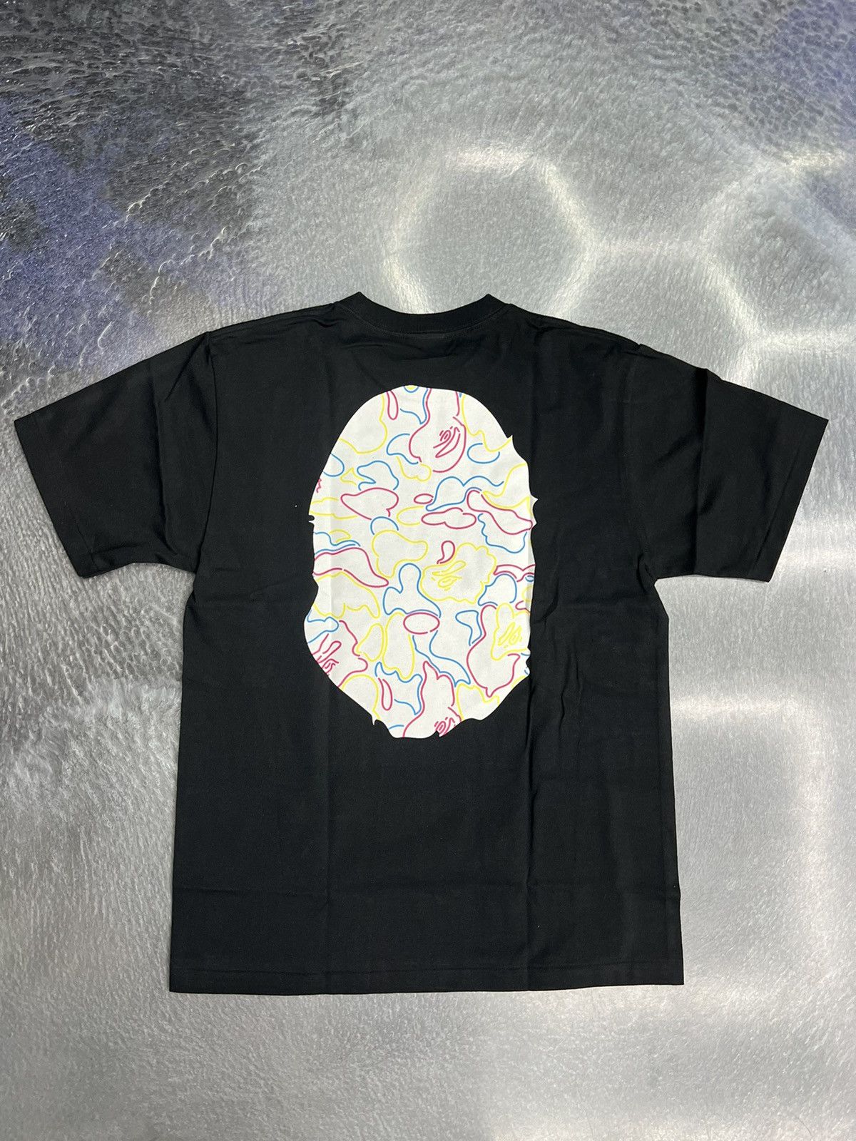 Bape Bape Neon Camo Big Ape Head T-Shirt Size US M / EU 48-50 / 2 - 5 Thumbnail