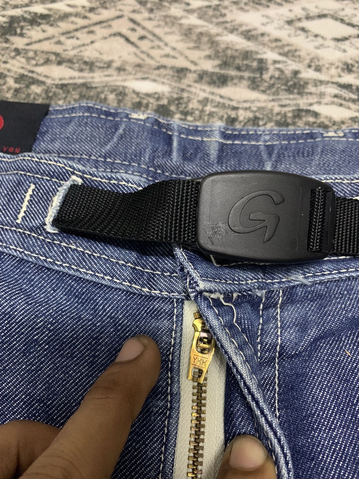 Gramicci 🔥BAGGY🔥90s GRAMICCI BAGGY DENIM PANT Size US 35 - 12 Thumbnail