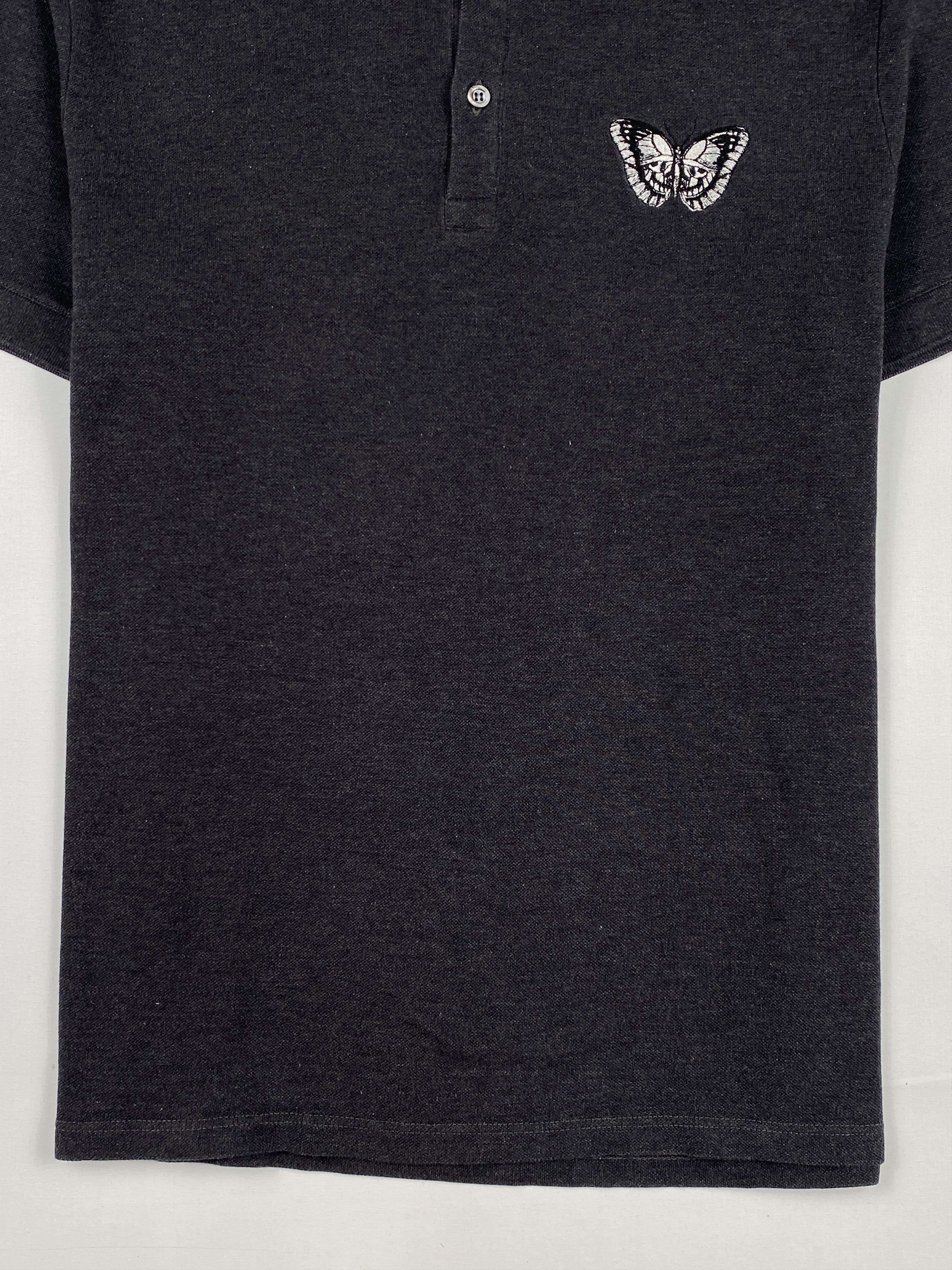 Alexander McQueen Butterfly Skull Polo Shirt Size US L / EU 52-54 / 3 - 4 Thumbnail