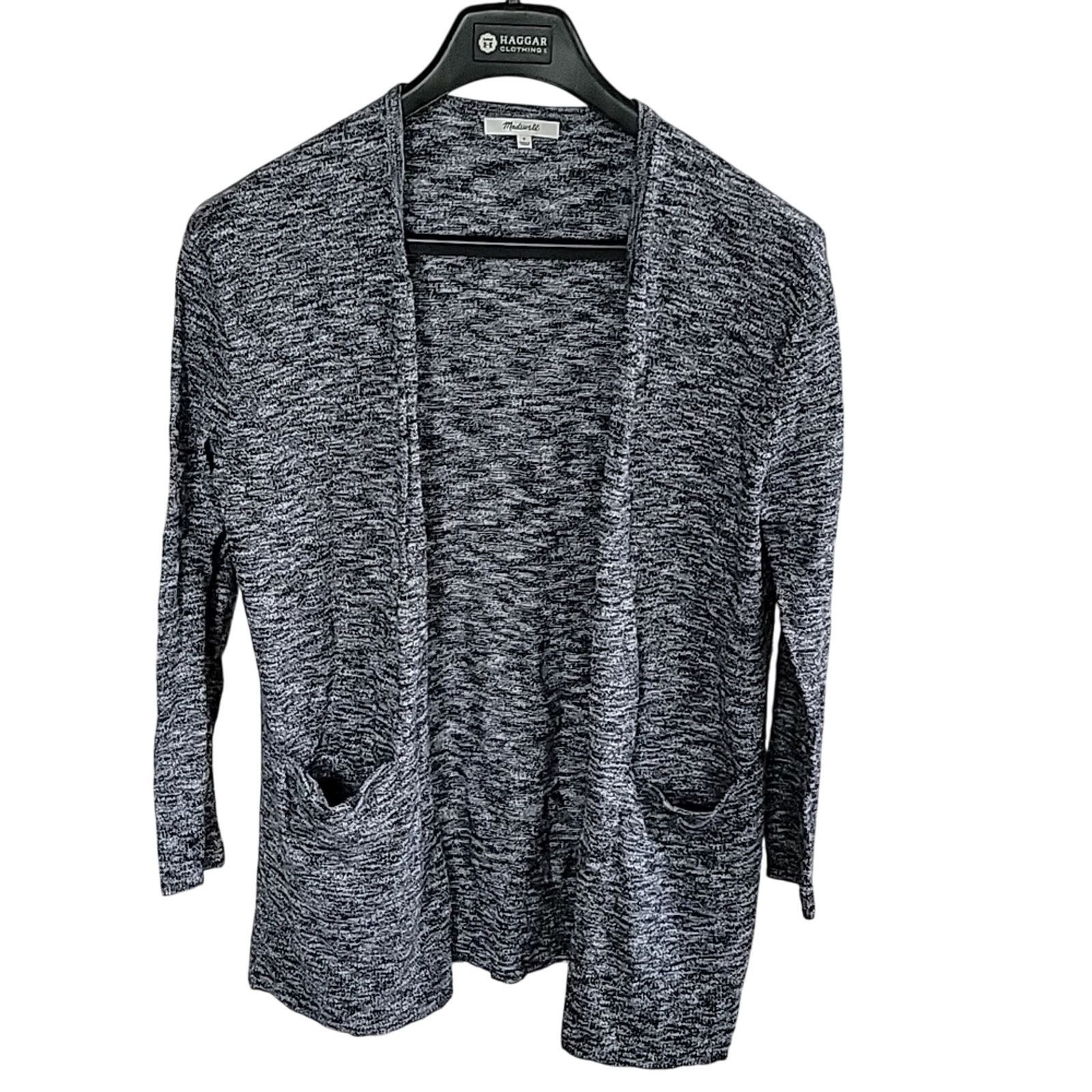Madewell Madewell Gray Open Front Cardigan Size Small Size S / US 4 / IT 40 - 1 Thumbnail