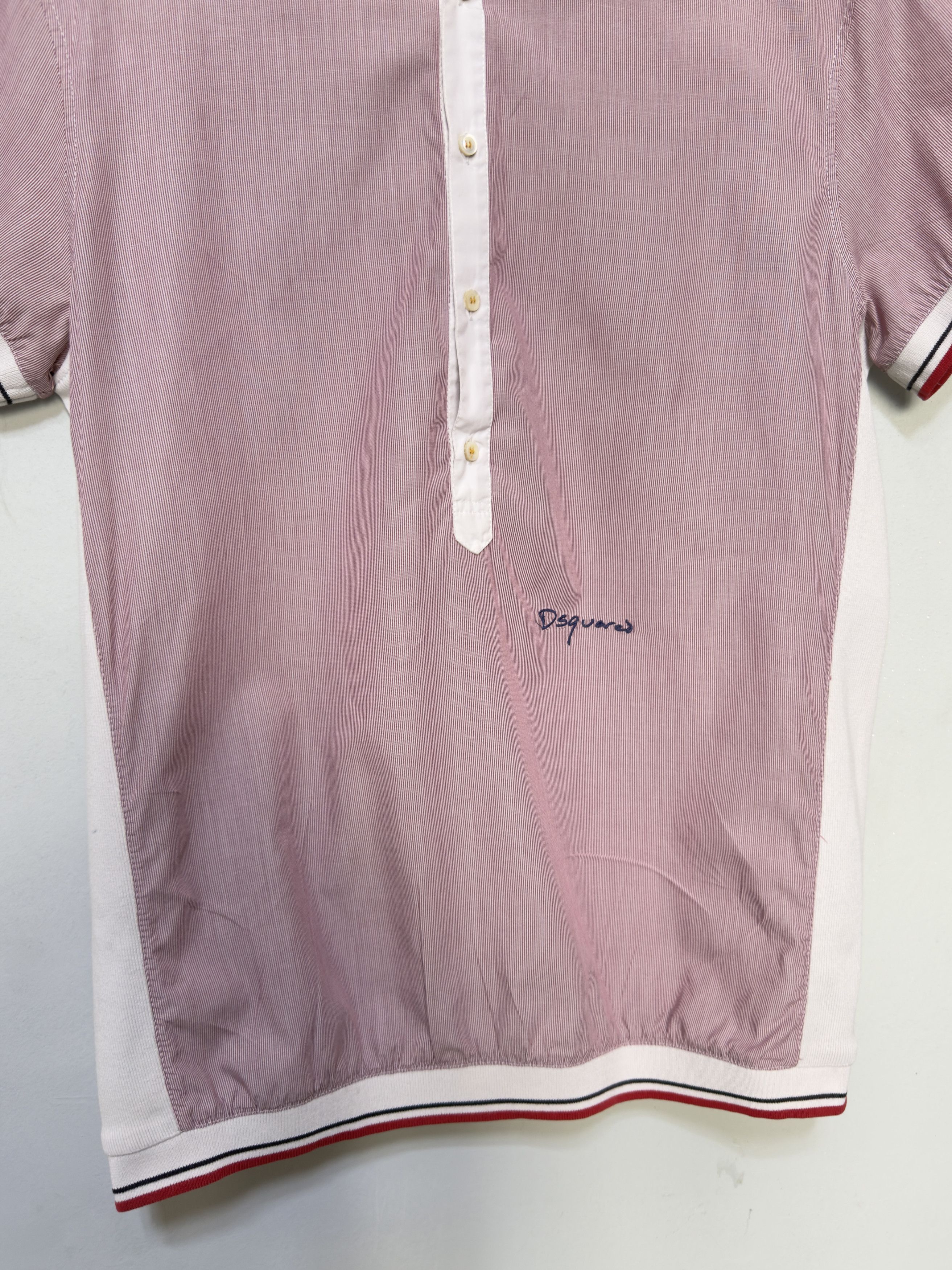 Dsquared2 🔥 Vintage dsquared 2x1 polo and shirt bomber size M Size US M / EU 48-50 / 2 - 4 Thumbnail