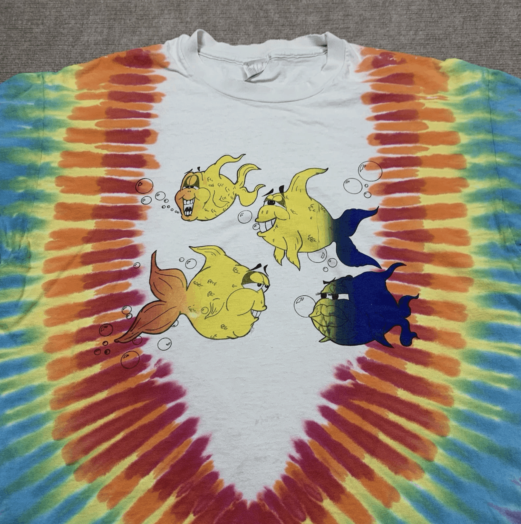 Hanes Phish Phun For Whole Phamily Tie Dye T Shirt XL Vintage 1993 Size US XL / EU 56 / 4 - 2 Thumbnail