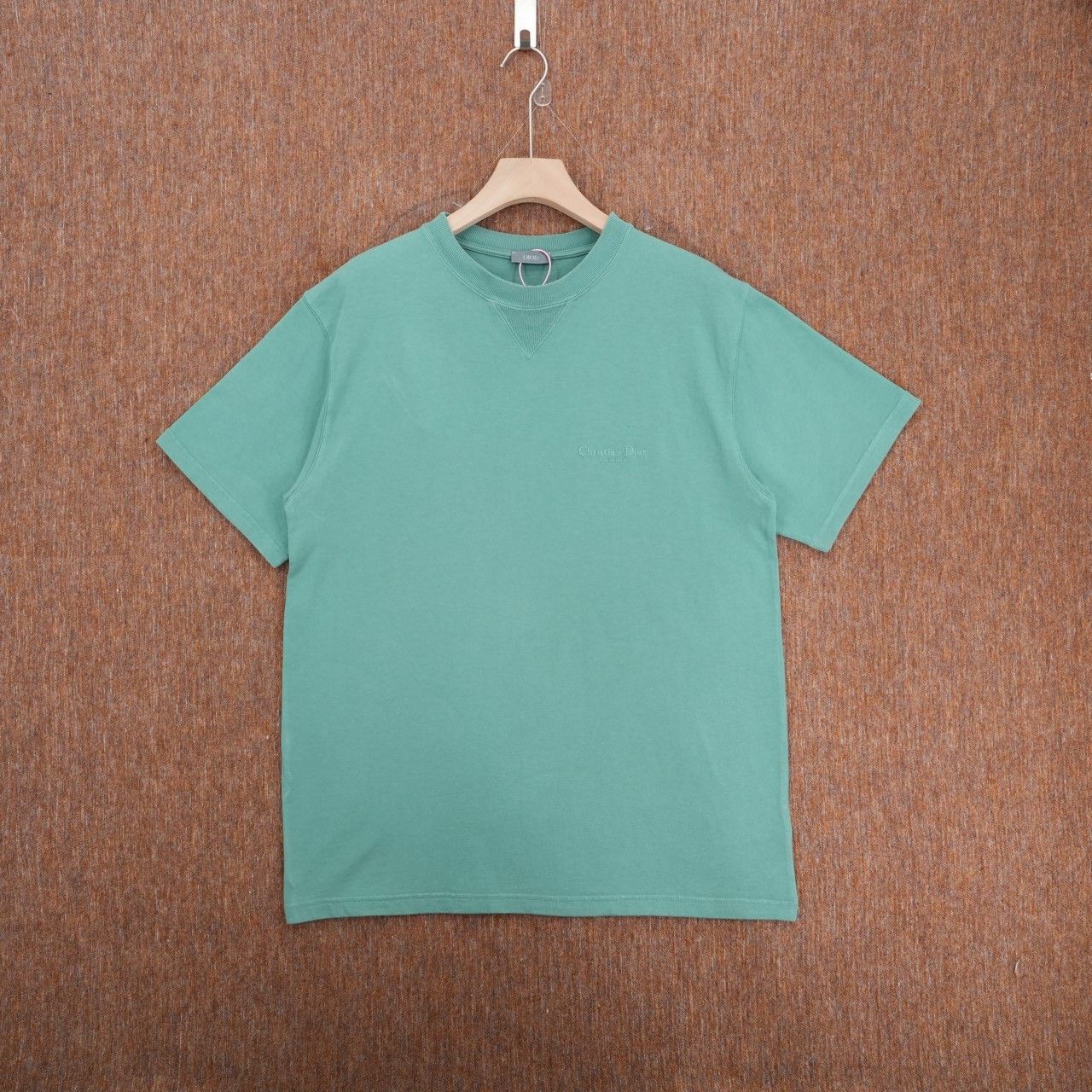 Dior Dior Embroidered Slogan Logo T-shirt Size US L / EU 52-54 / 3 - 1 Thumbnail