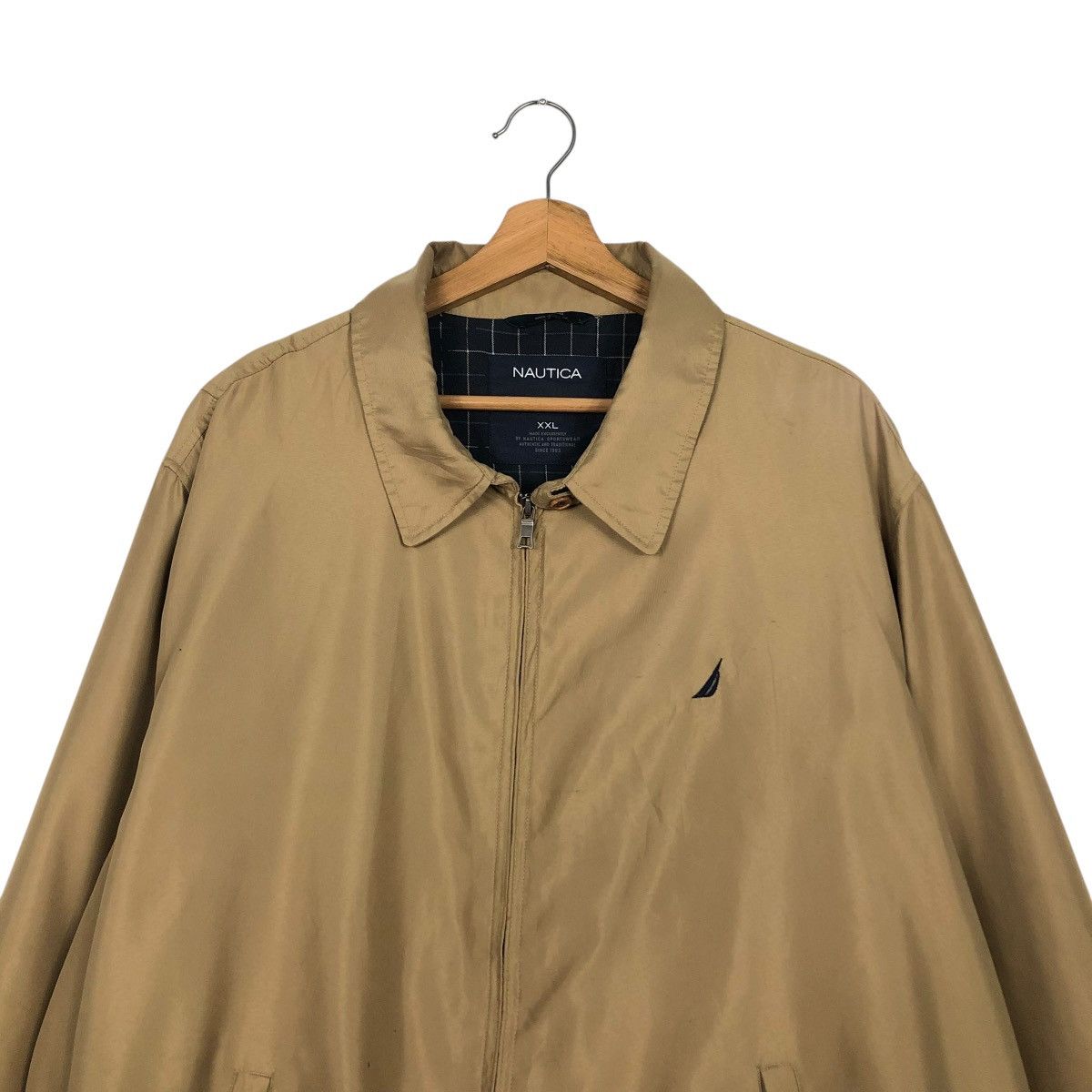 Japanese Brand 🔥VINTAGE BOMBER JACKET BLANKET STRIPED NAUTICA ISSEY MIYAKE Size US XXL / EU 58 / 5 - 5 Thumbnail