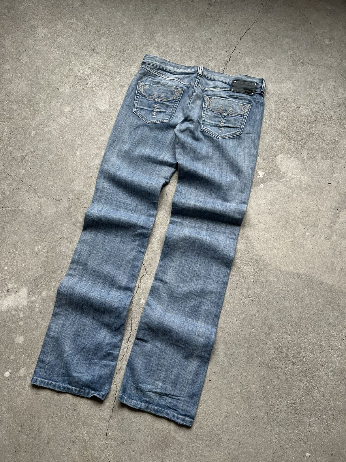Diesel × Hysteric Glamour × Le Grande Bleu (L.G.B.) Rare Diesel jeans IfSixWasNine style junya LGB Y2K Size 27" / US 4 / IT 40 - 1 Thumbnail