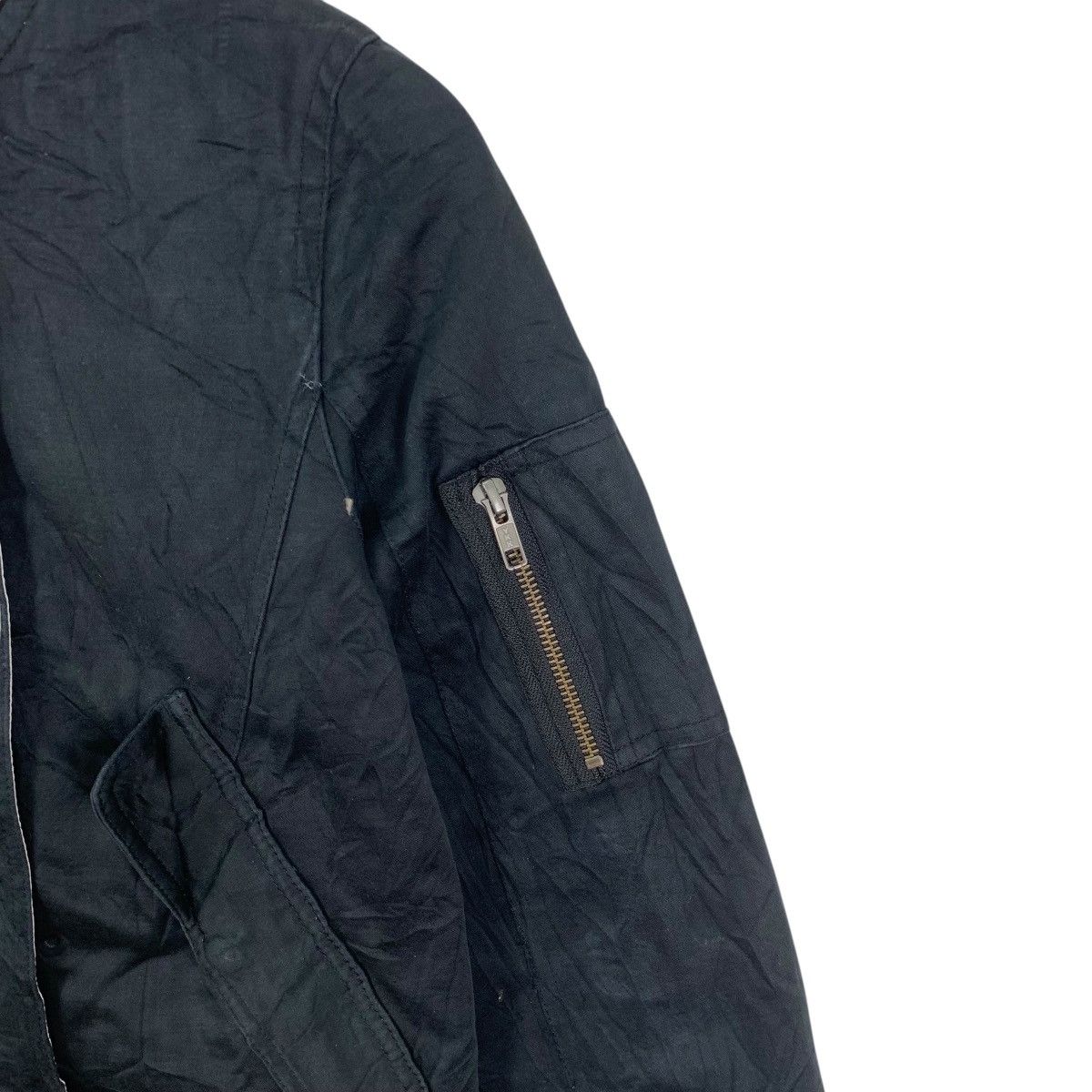 MOUSSY MOUSSY JAPAN MA-1 Denim Jeans Bomber Jacket Windbreaker Size S / US 4 / IT 40 - 8 Thumbnail