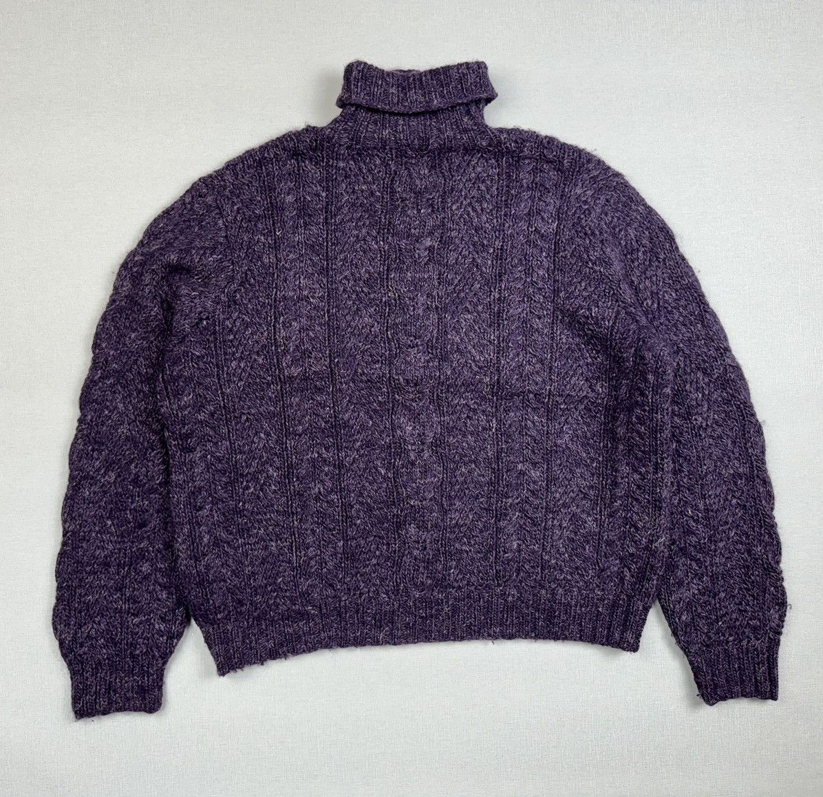 Polo Ralph Lauren × Vintage Vintage Polo Ralph Lauren Wool/Linen Sweater Jumper Pullover Size US XL / EU 56 / 4 - 4 Thumbnail