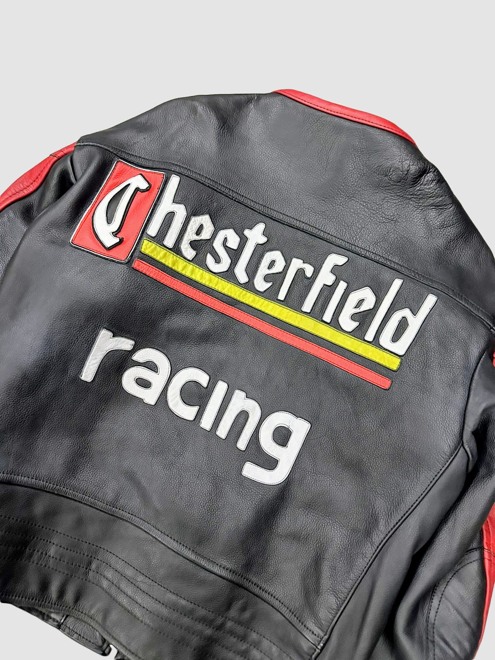 Other 🚀🏁 CHESTERFIELD RACING LEATHER JACKET RACING CIGARETTES Size US M / EU 48-50 / 2 - 6 Thumbnail